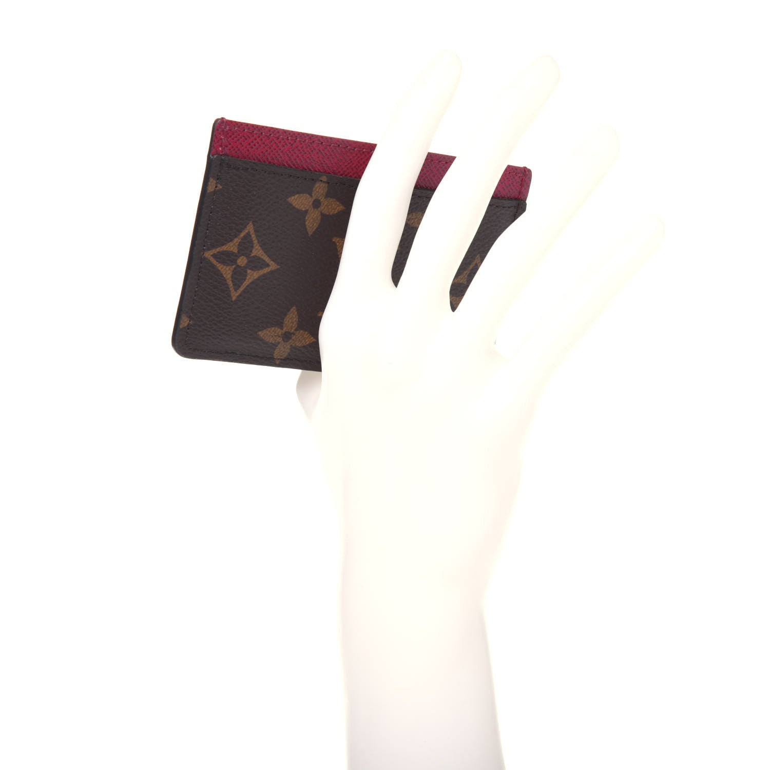 Louis Vuitton Monogram Card Holder Fuchsia 3 of 10