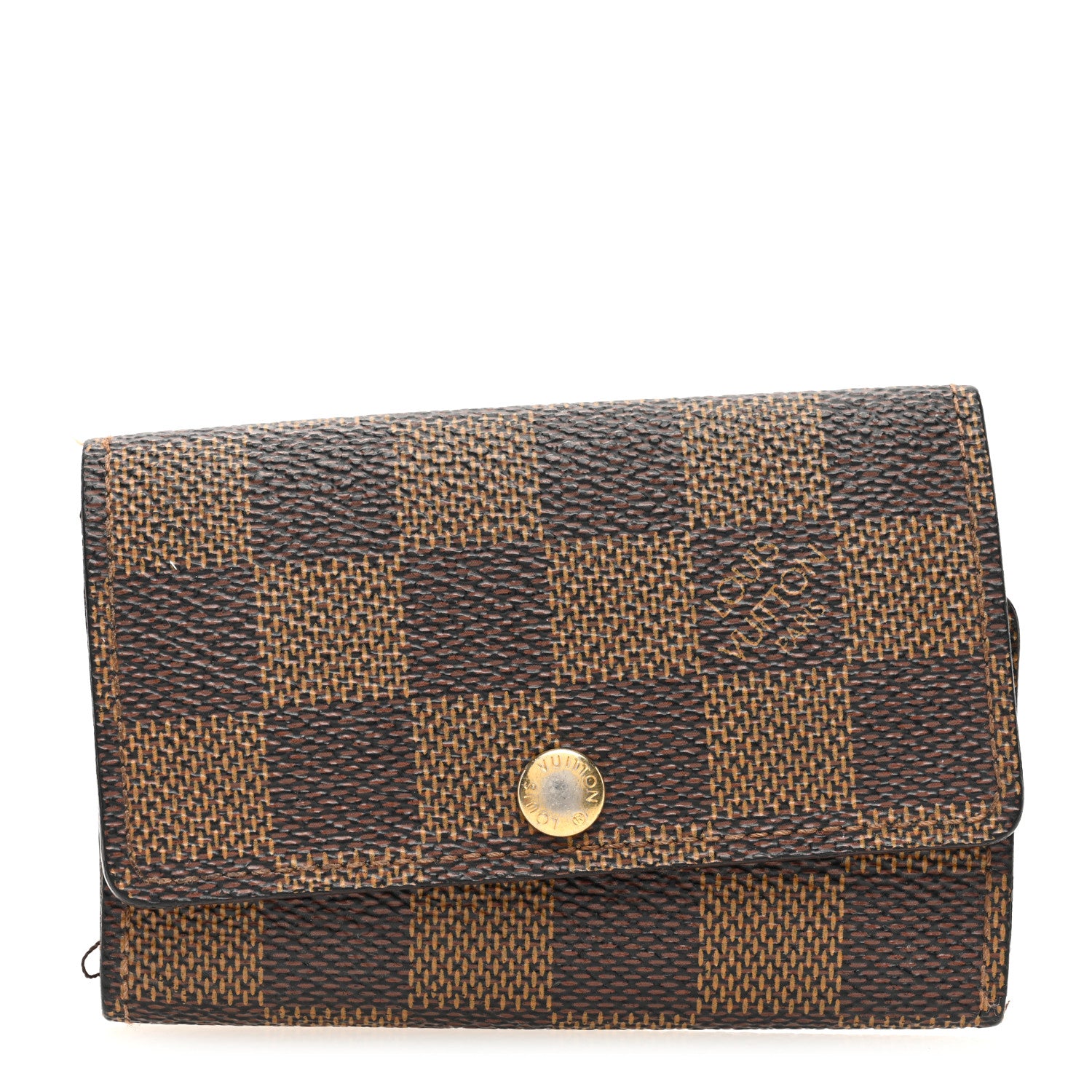 LOUIS VUITTON Key Case/Key Holder Brownish(Total pattern) Louis Vuitton 4 Key Holder — MICHELLE ORGETA main image 2