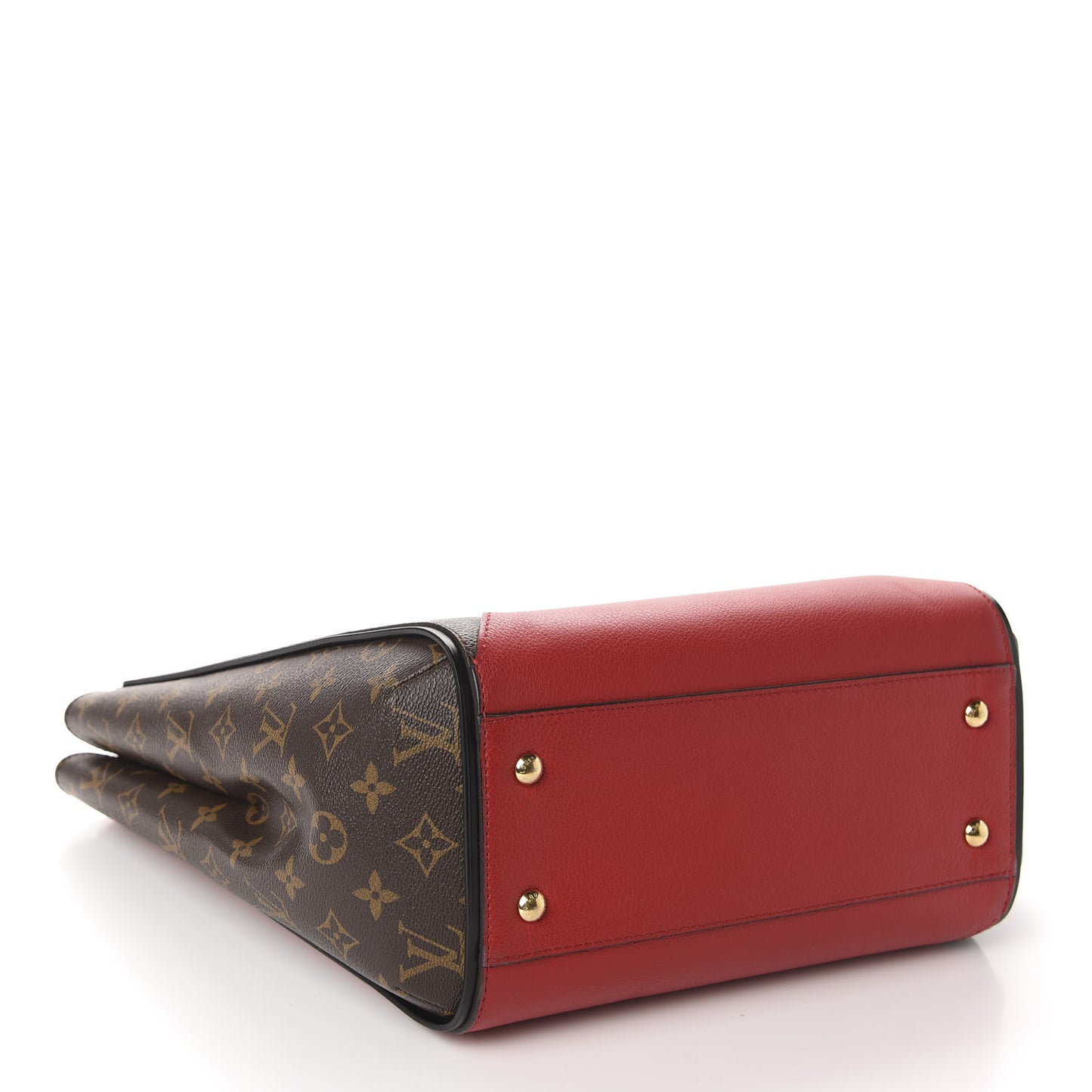 Calfskin Monogram Kimono Tote Cherry