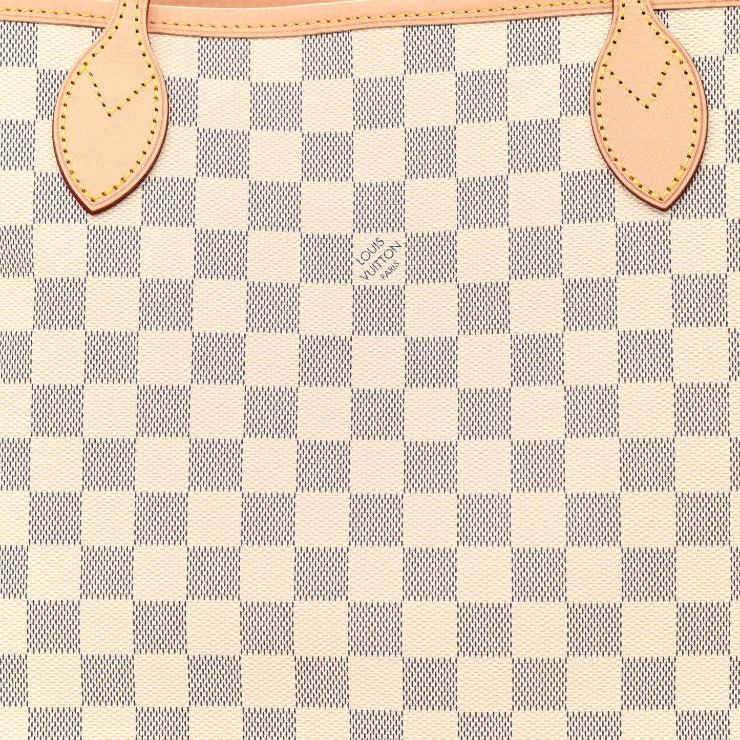 Damier Azur Neo Neverfull MM Rose Ballerine