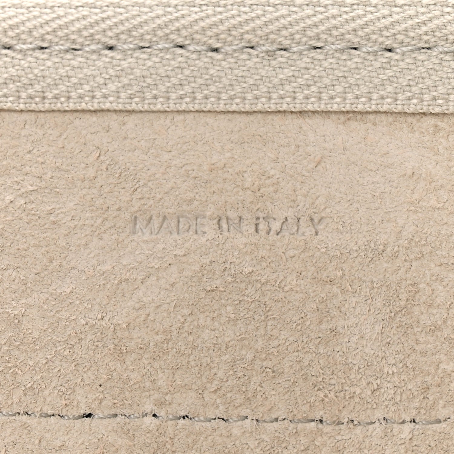 Celine Grained Calfskin Nano Belt Bag Chalk 7 of 11