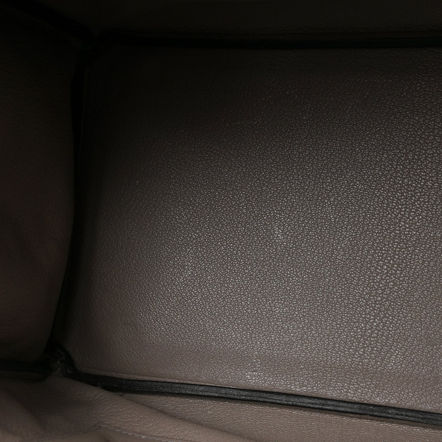 Ostrich Birkin 35 Gris Tourterelle