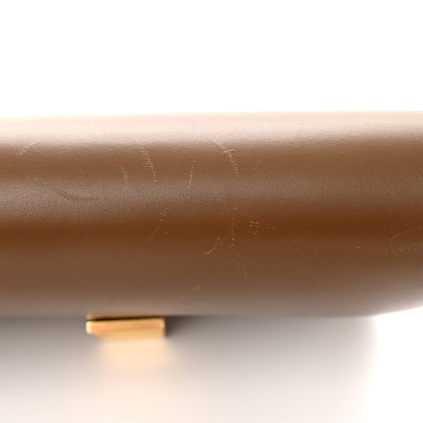 Smooth Calfskin Medium Classic Box Flap Bag Camel