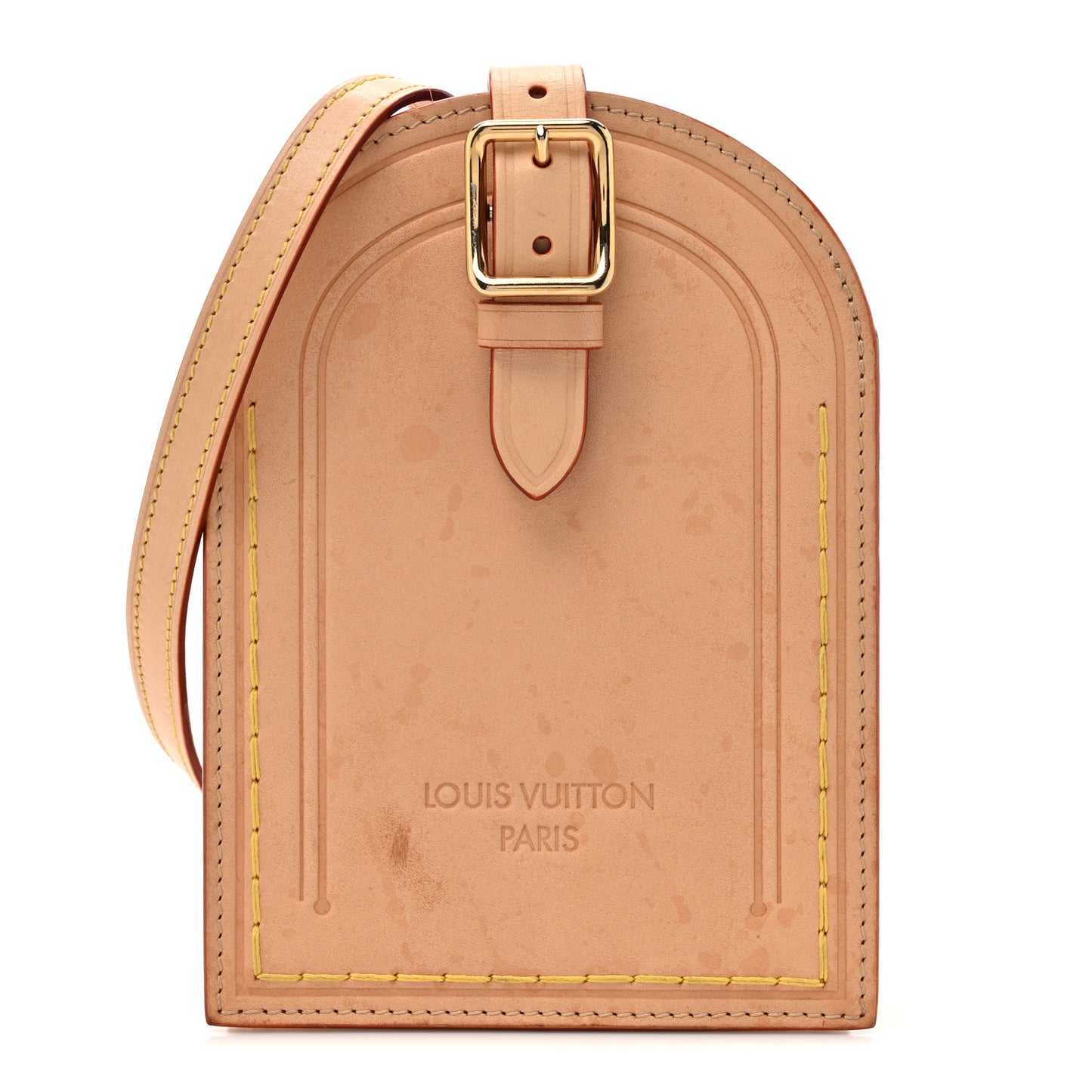 Name Tag XL Clutch Beige