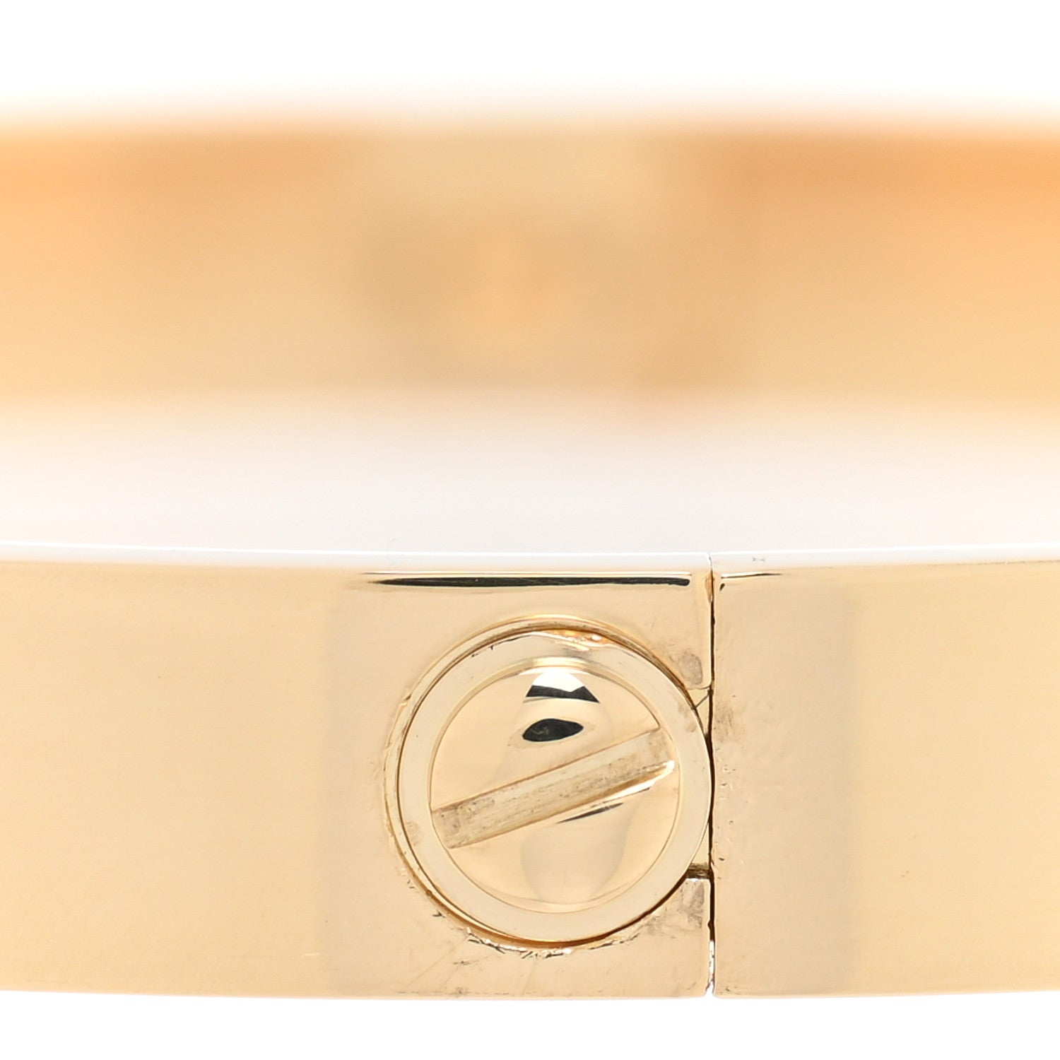 Cartier 18K Yellow Gold LOVE Bracelet 19 5 of 8