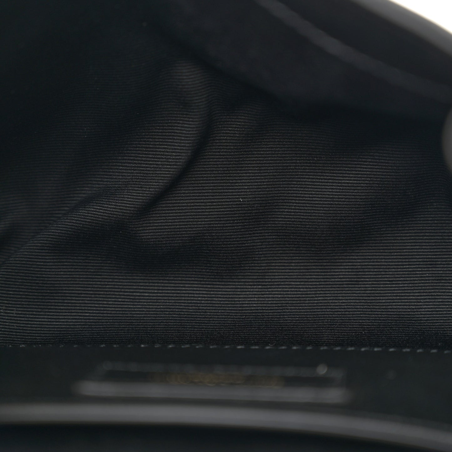 Lambskin Quilted Monogram Mini Nolita Black