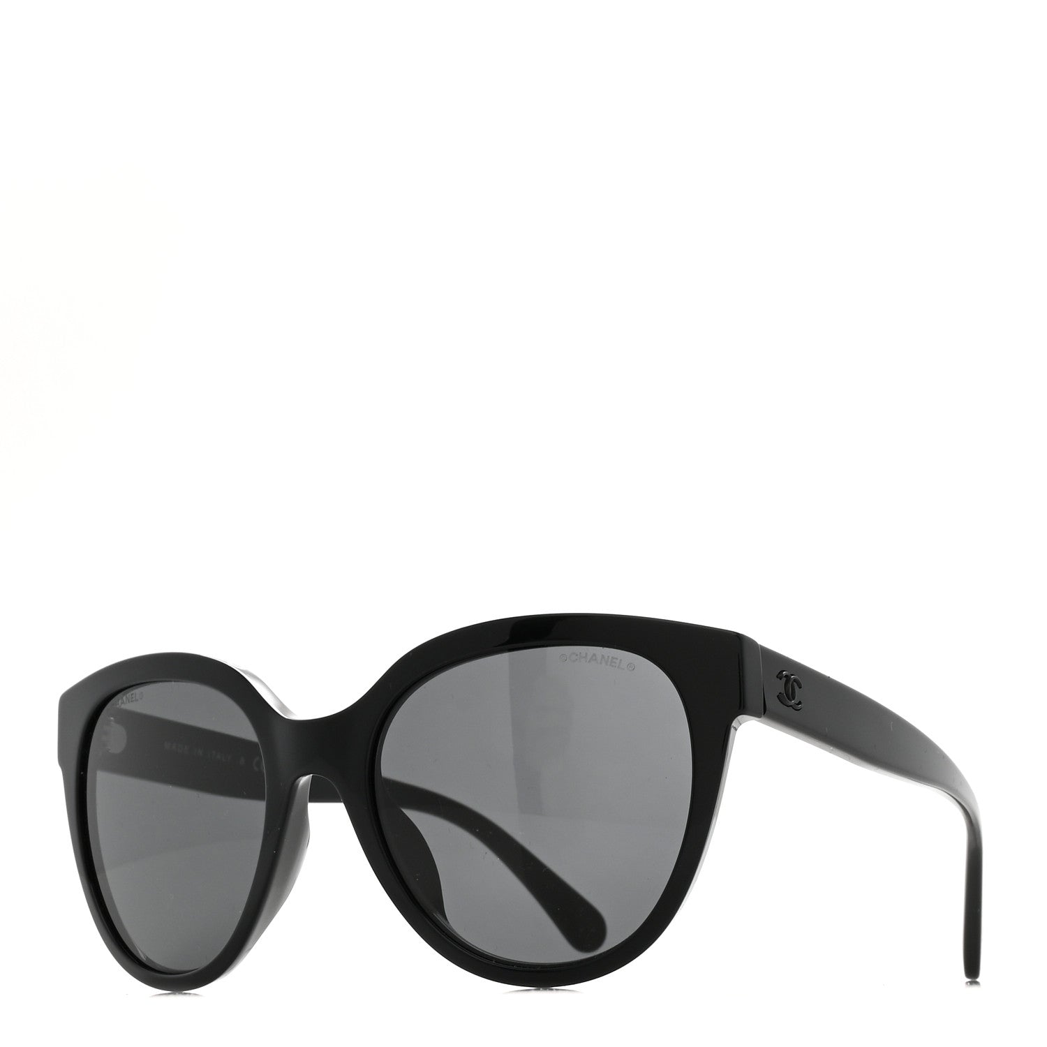 CHANEL サングラス 5414-A Chanel Acetate CC Butterfly Sunglasses 5414-A Black 1833105