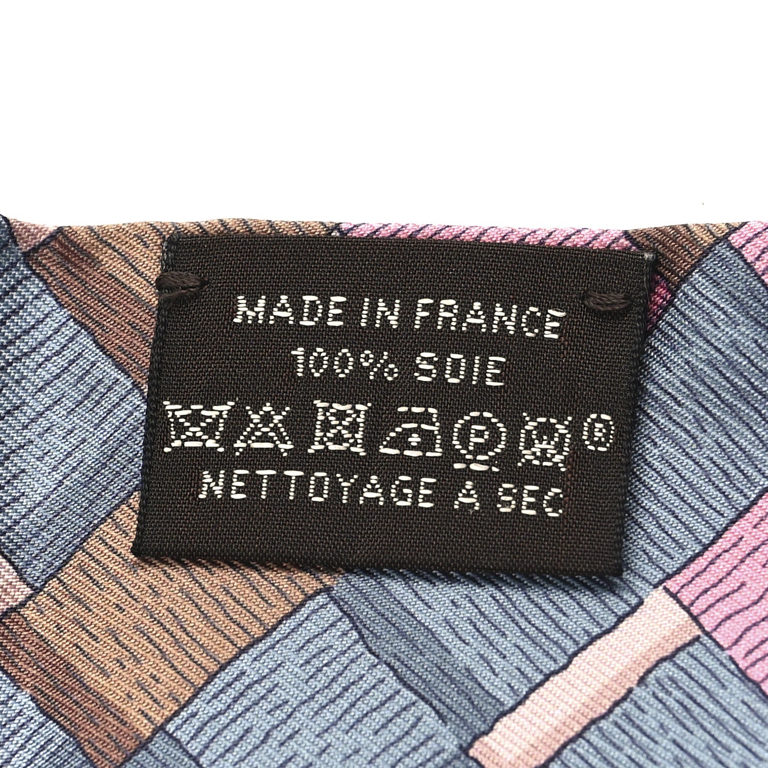 Hermes Silk Mors A Jouets Chemise Twilly Vieux Rose Gris Camel 3 of 3