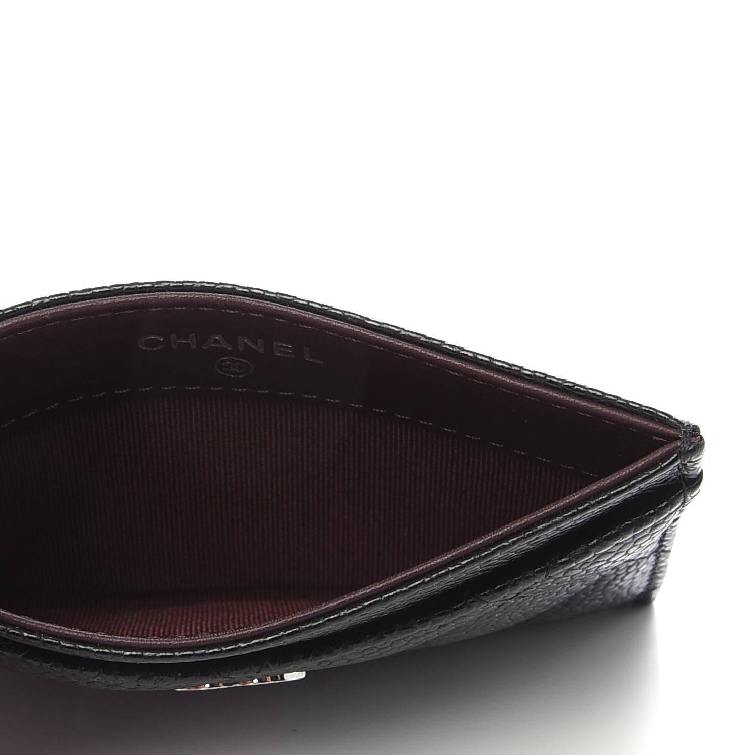 Chanel Caviar Quilted Card Holder Black 5 of 9