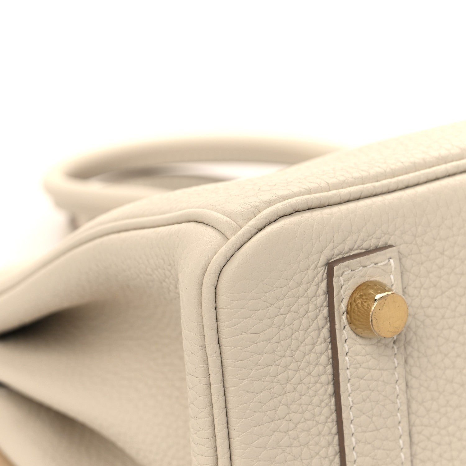 Hermes Togo Birkin 25 Craie 11 of 13