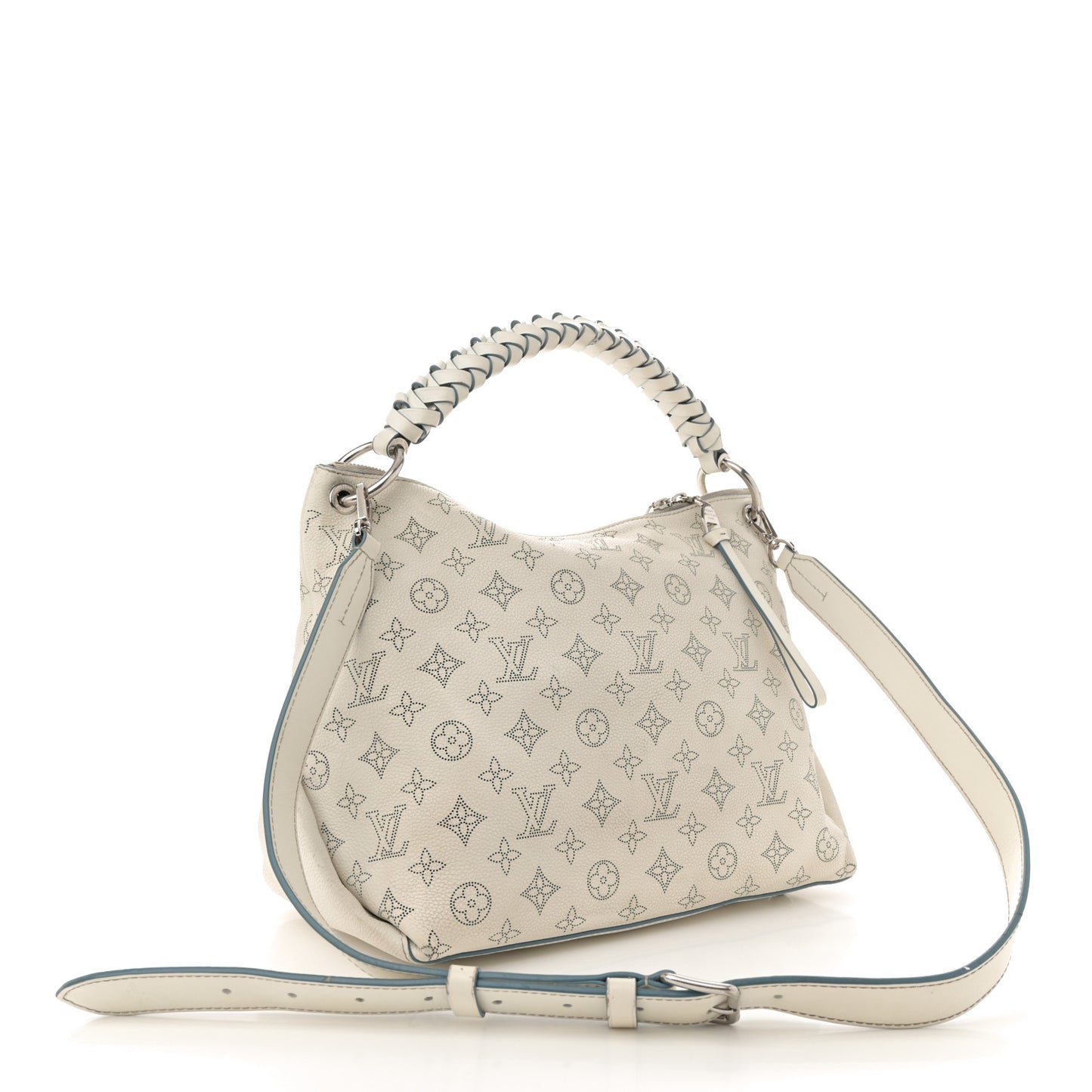 Mahina Beaubourg Hobo MM Snow Orage Blue