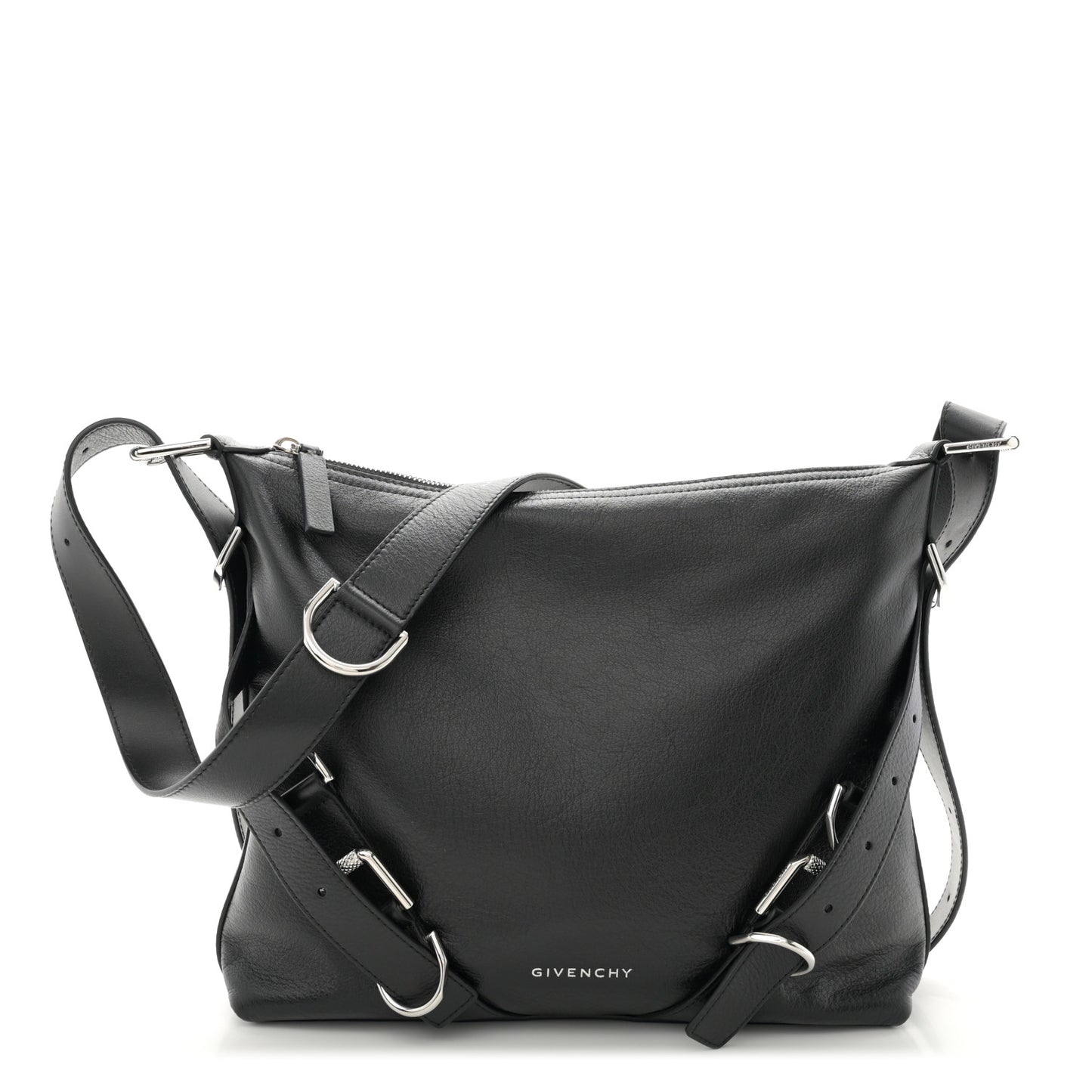 Calfskin Small Voyou Bag Black