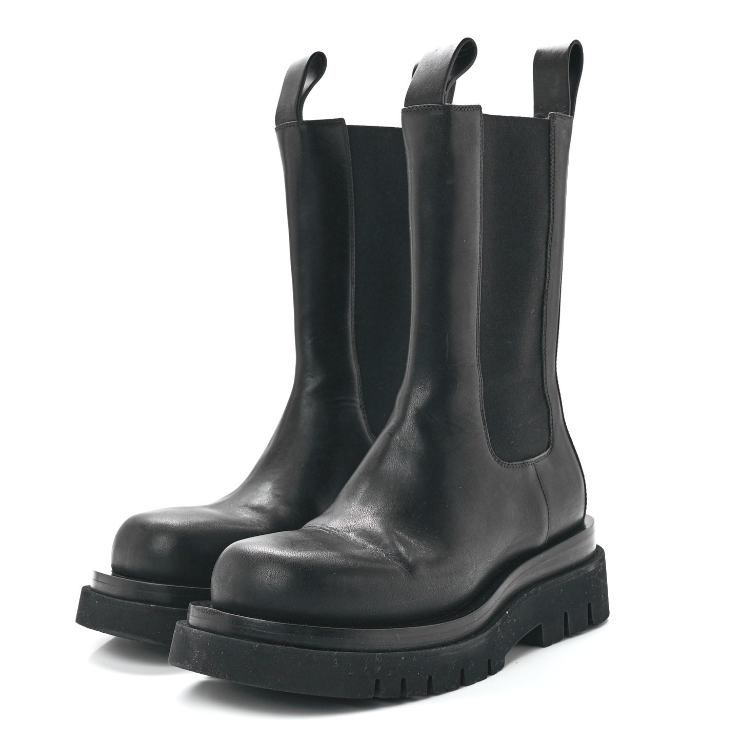 Calfskin The Lug Chelsea 55mm Boots 36 Black