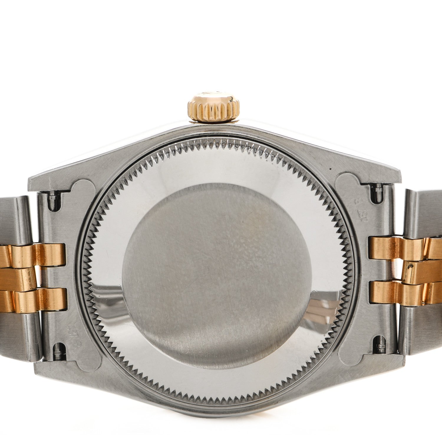 Rolex Stainless Steel 18K Yellow Gold Mother of Pearl 31mm Oyster Perpetual Datejust Watch Roman 78273 4 of 4