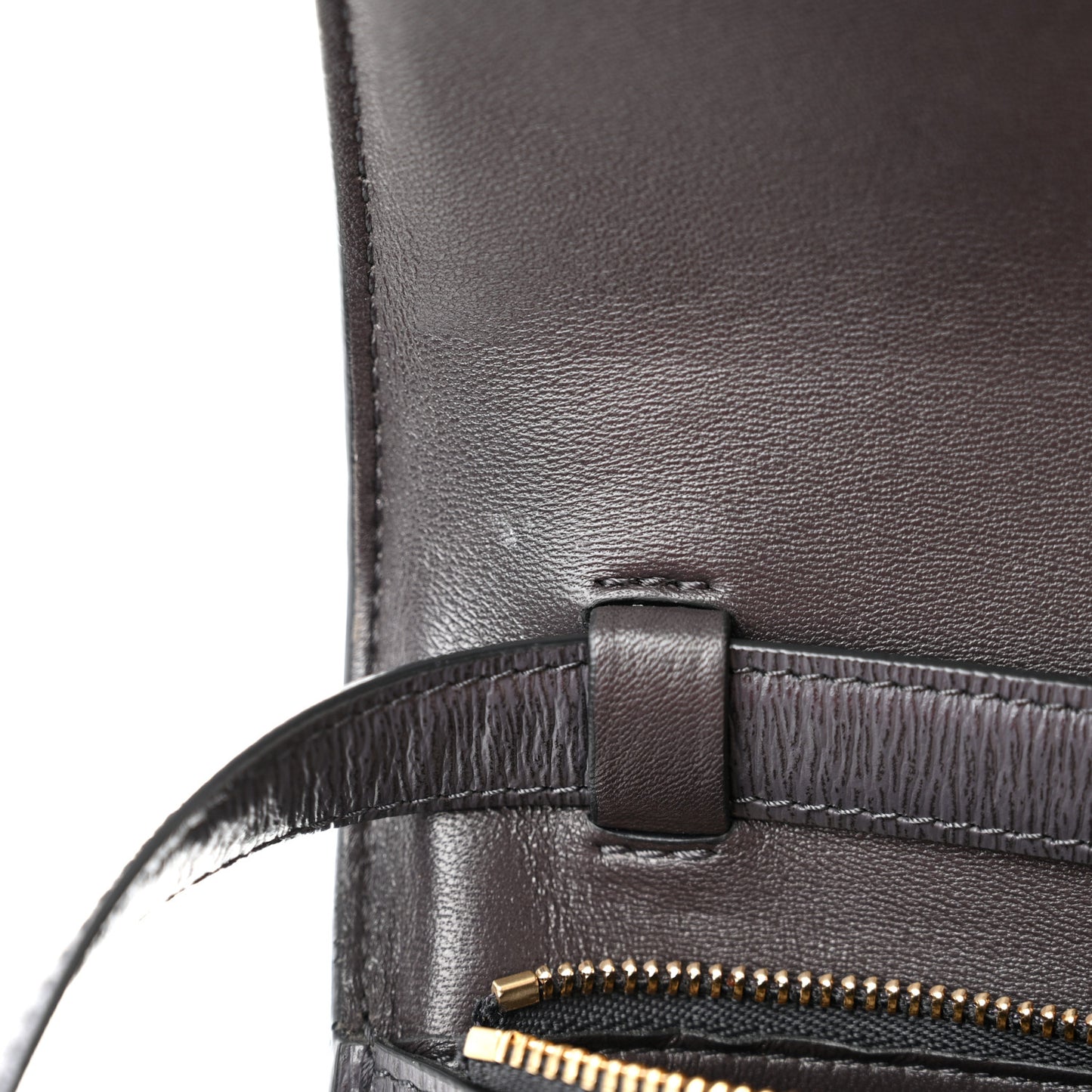 Liege Calfskin Medium Classic Box Flap Bag Liquorice