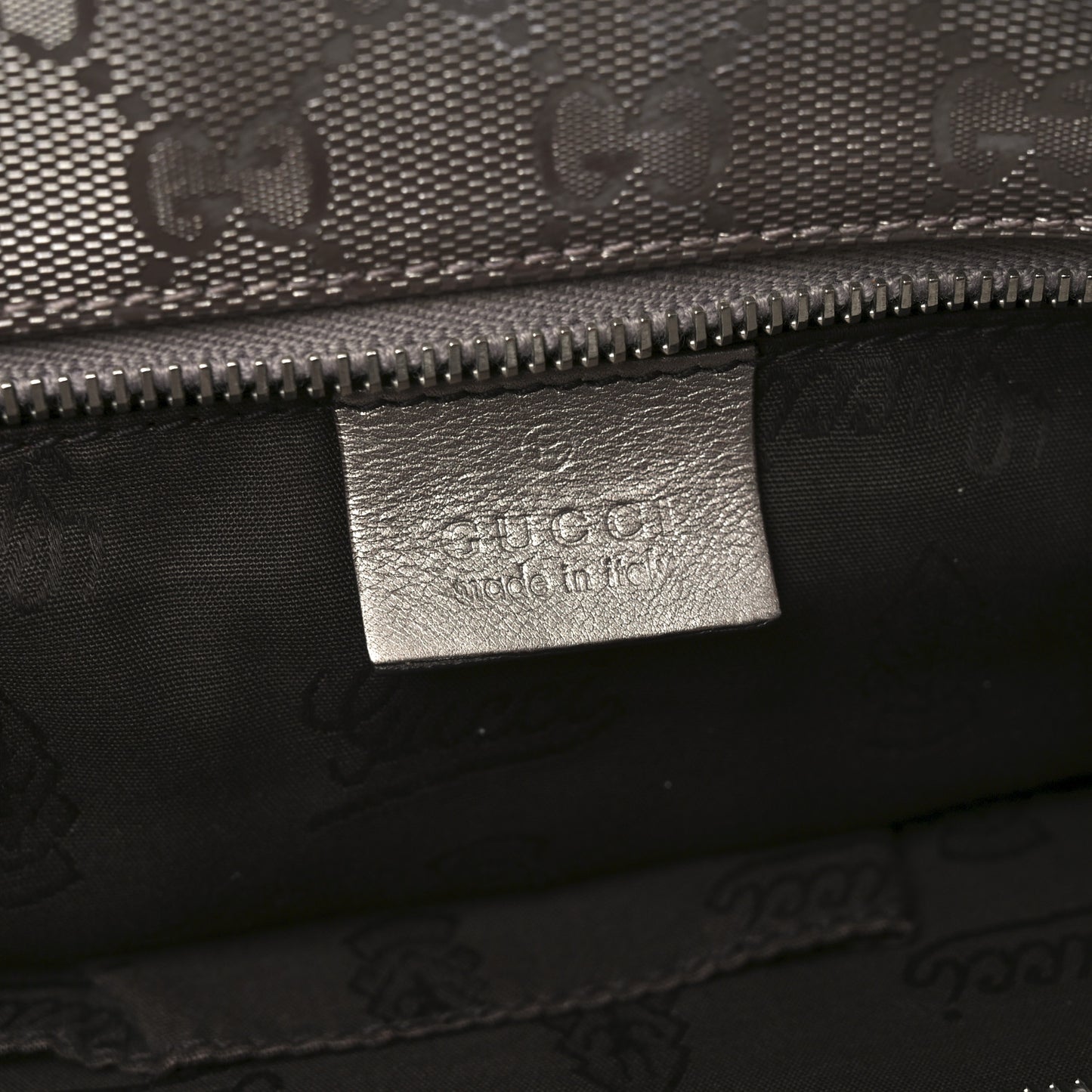 Imprime Monogram Small Joy Tote Pewter
