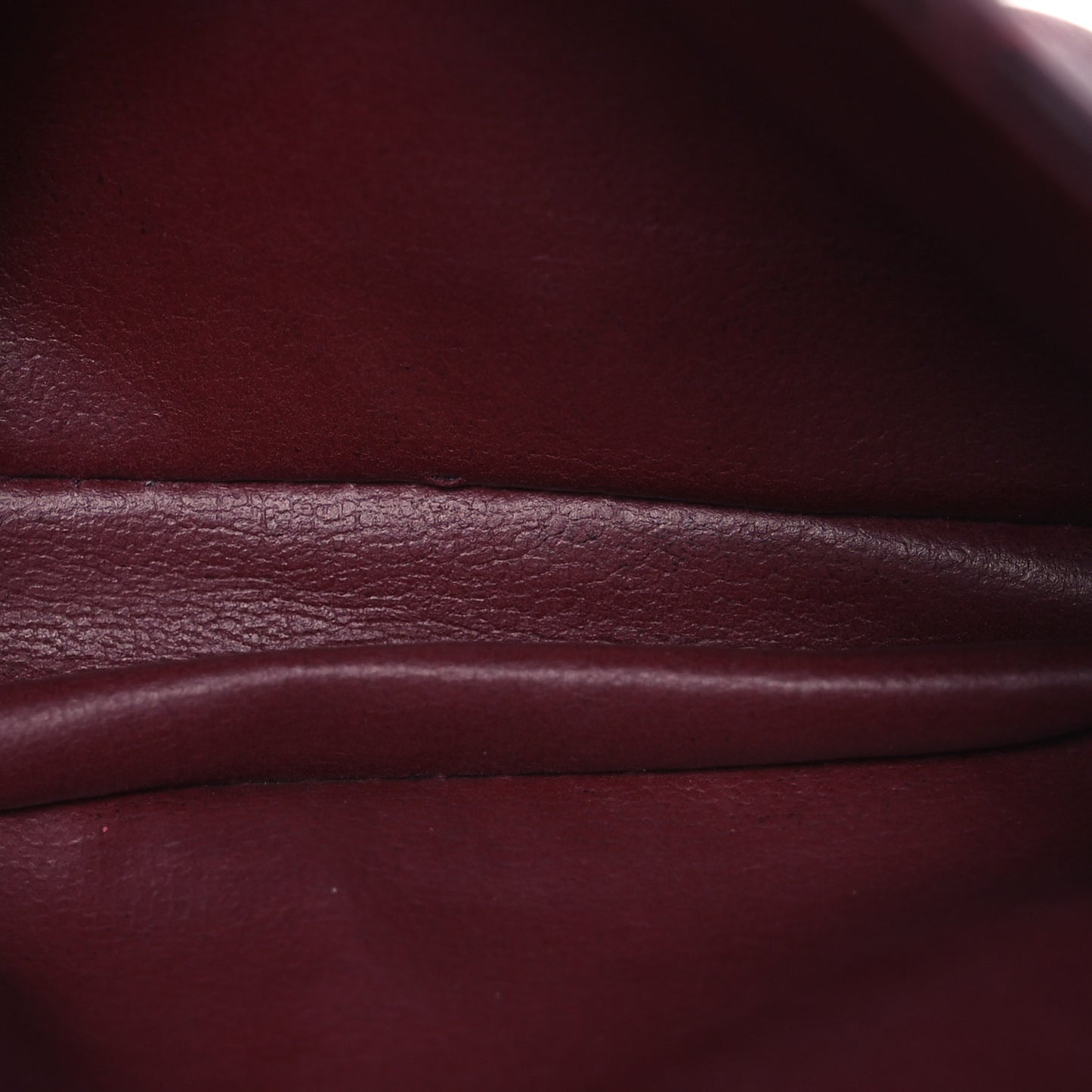 Lambskin Diamond Stitched Waist Chain Belt Flap Bag Burgundy