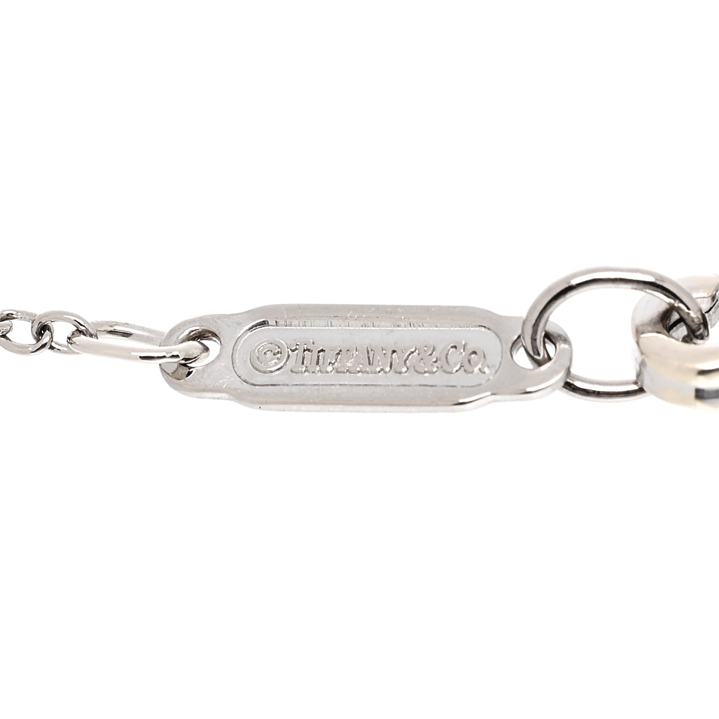 18K White Yellow Gold Two Tone Heart Station Bracelet