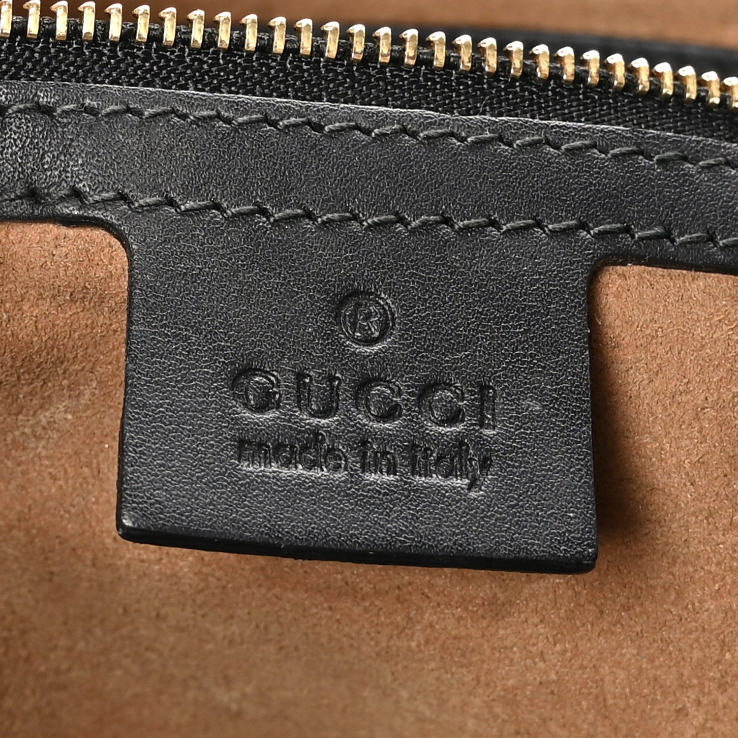 Gucci GG Supreme Monogram Medium Padlock Tote Black 6 of 10