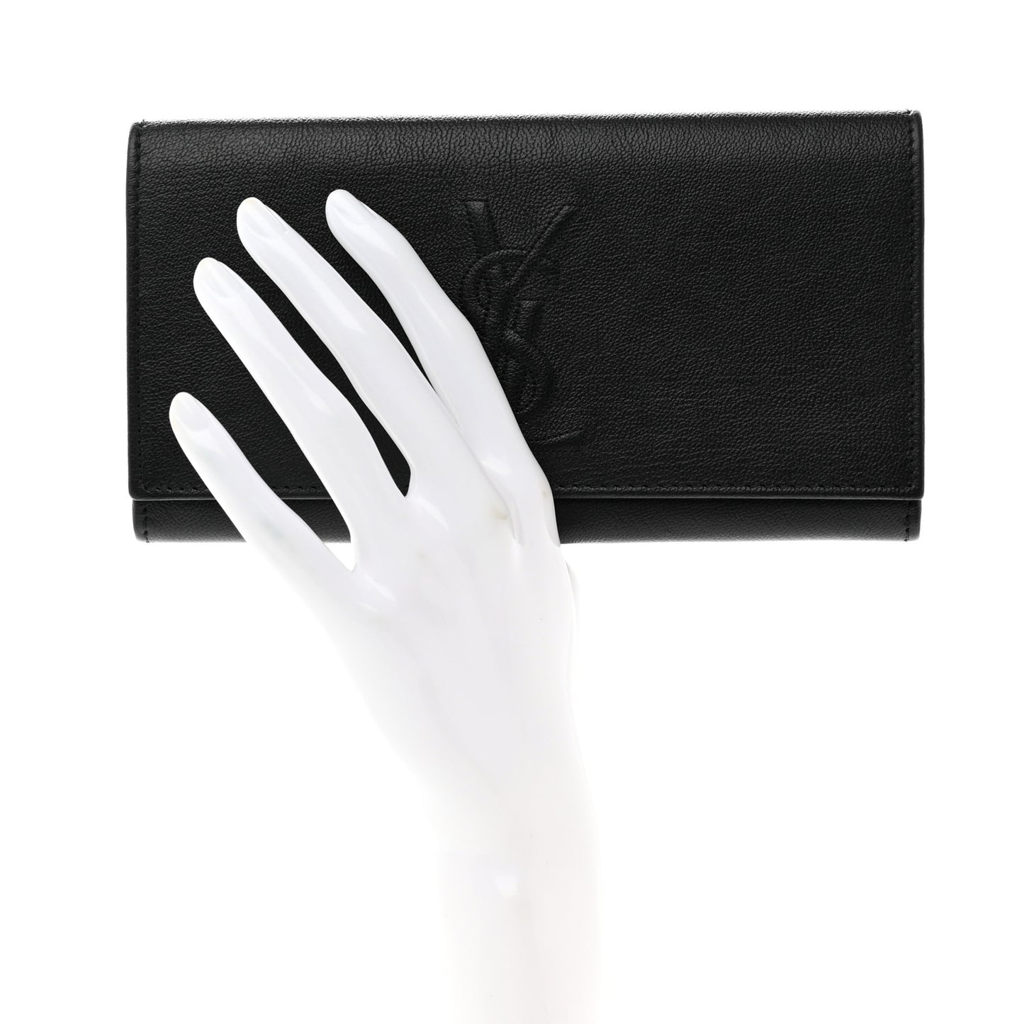 Chevre Belle De Jour Flap Wallet Black