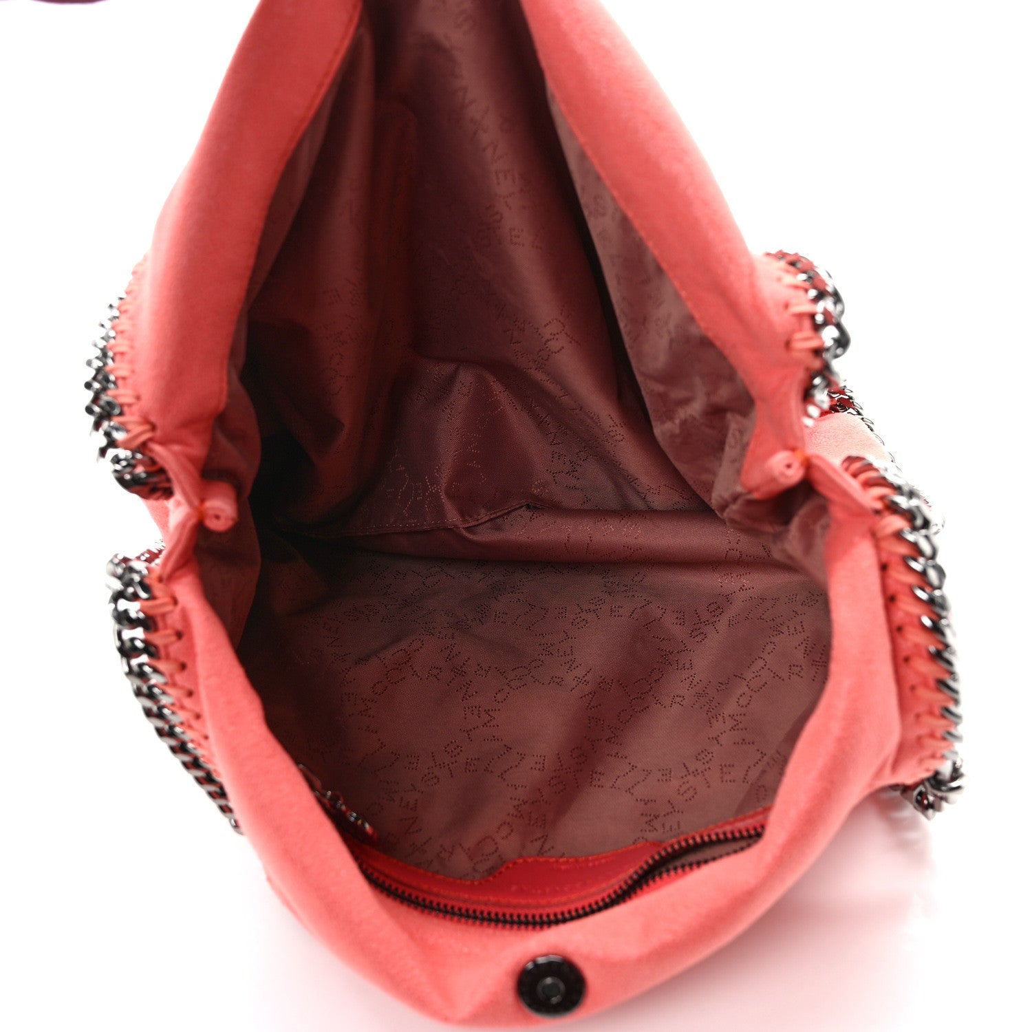 Stella McCartney Shaggy Deer Falabella Fold Over Tote Peony 5 of 12