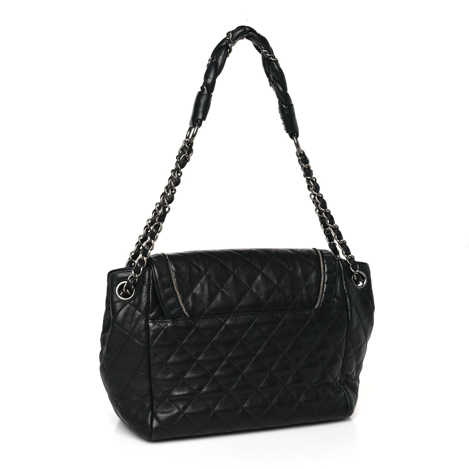 Chanel Calfskin Quilted Istanbul Accordion Flap Black 3 of 9