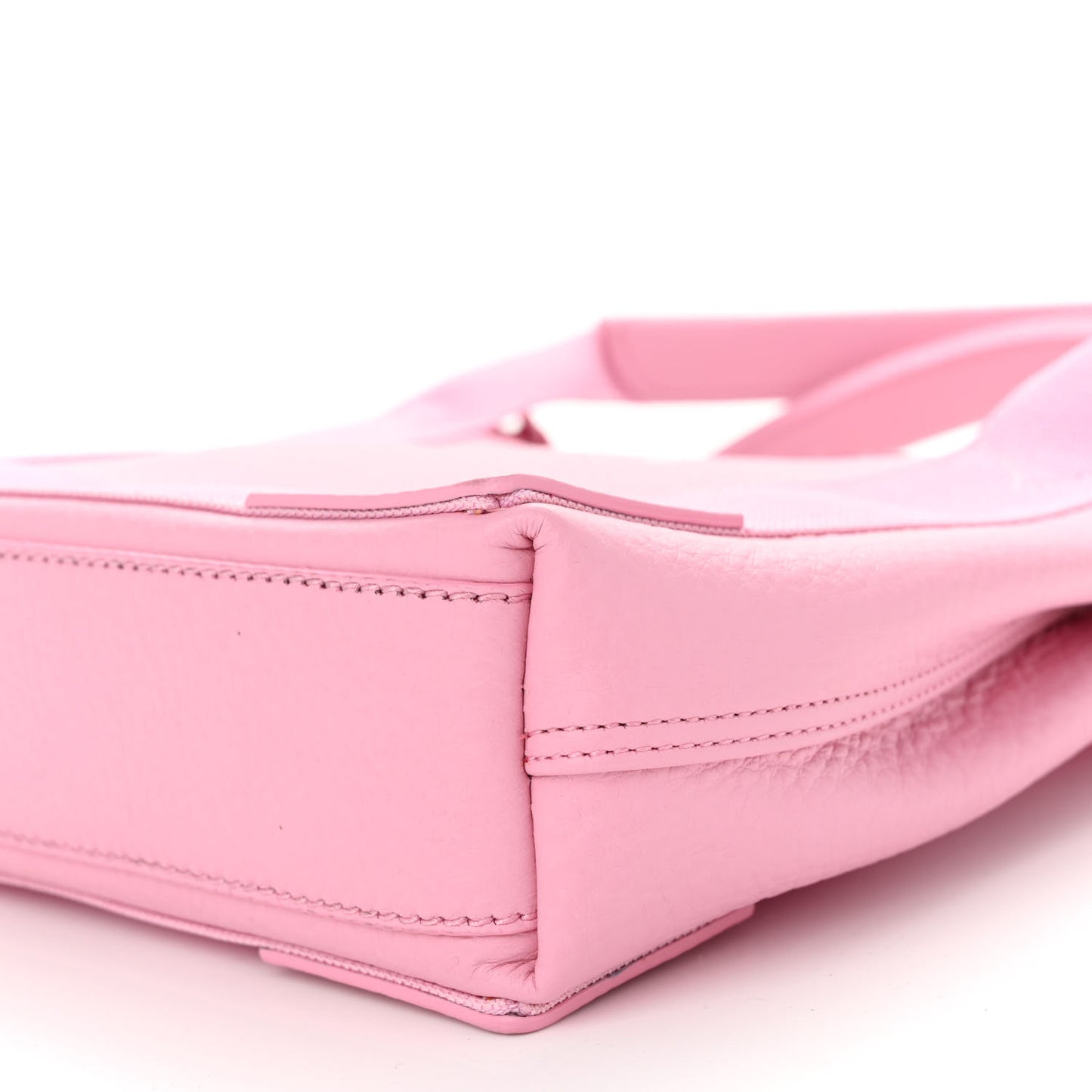 Calfskin Navy Cabas XS Candy Pink White