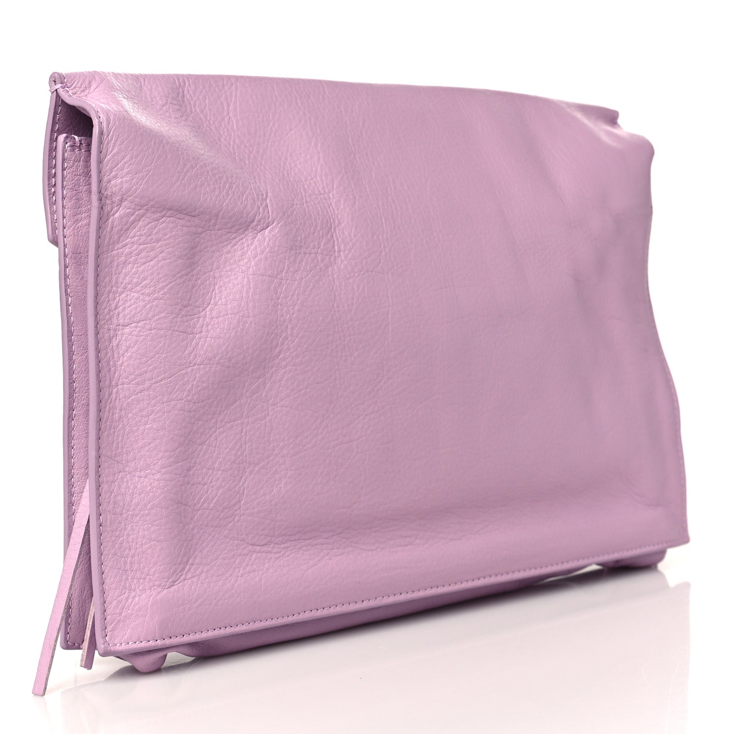 Veau Papier Sight Clutch Rose Orchid