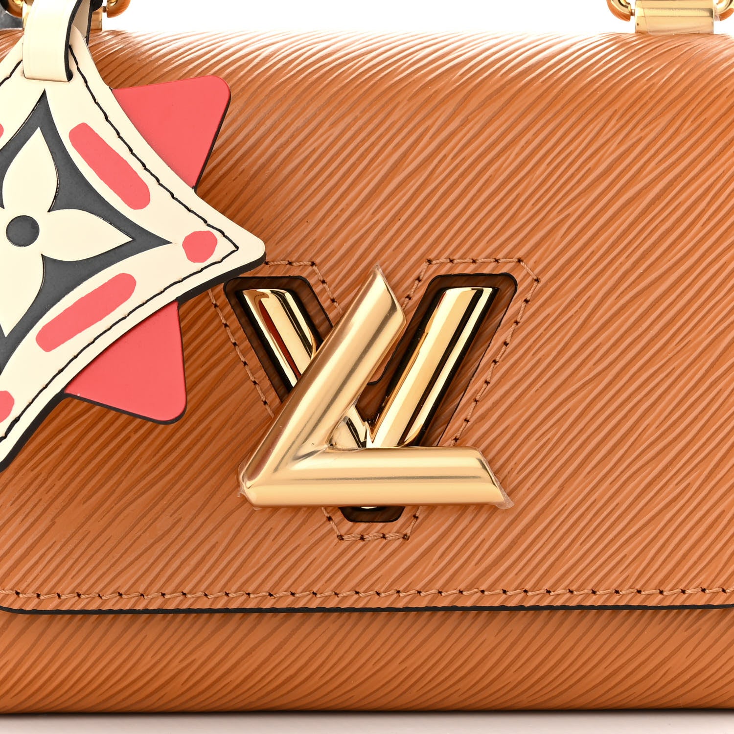 Louis Vuitton Epi Crafty Twist Shoulder Bag Mini Caramel 9 of 11