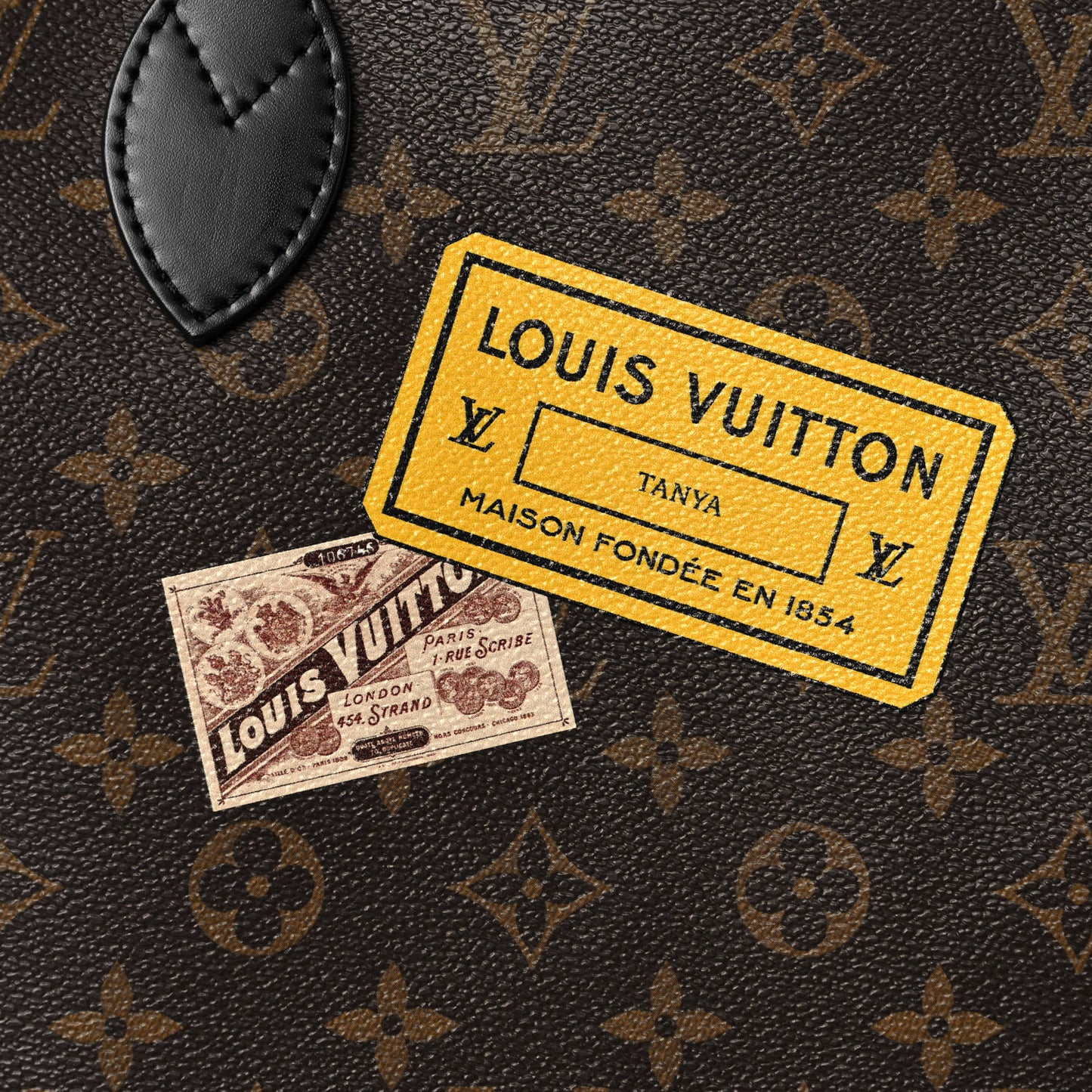 Monogram My LV World Tour Neverfull MM