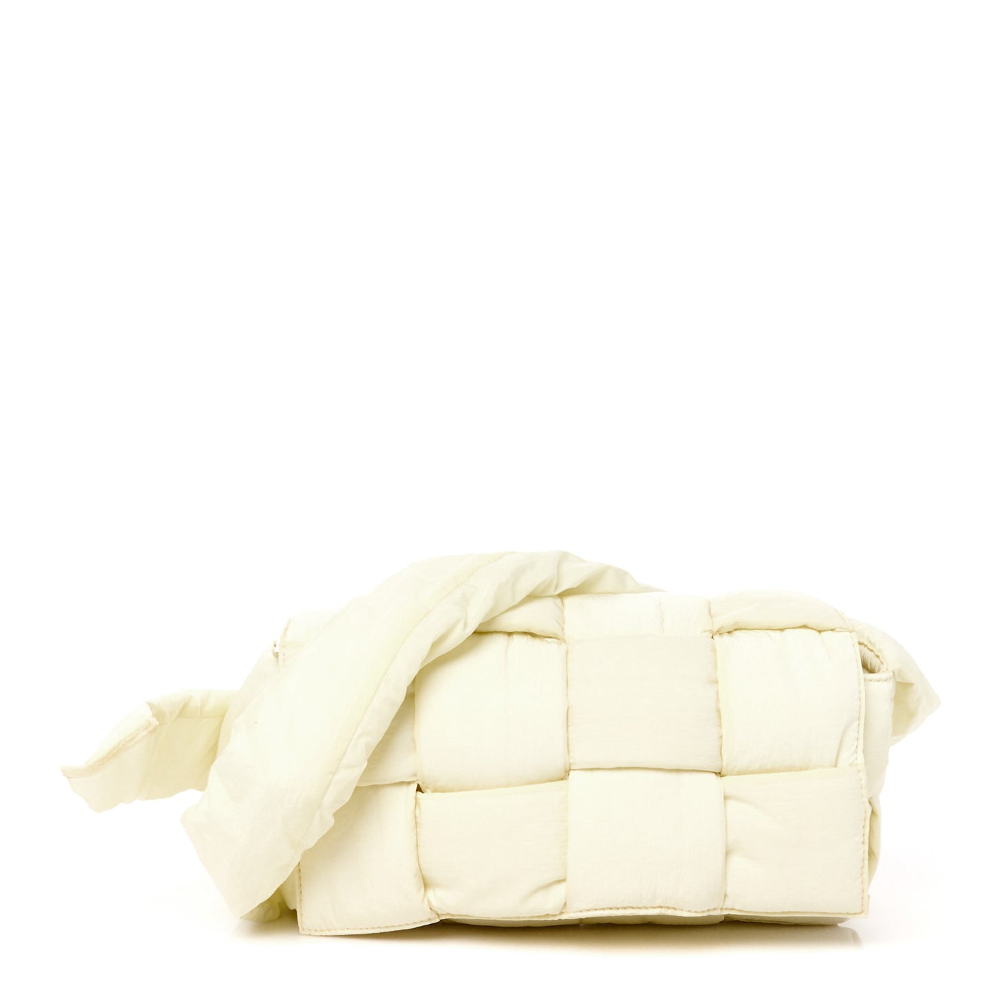 Nylon Intrecciato Padded Tech Cassette Bag Zest Washed