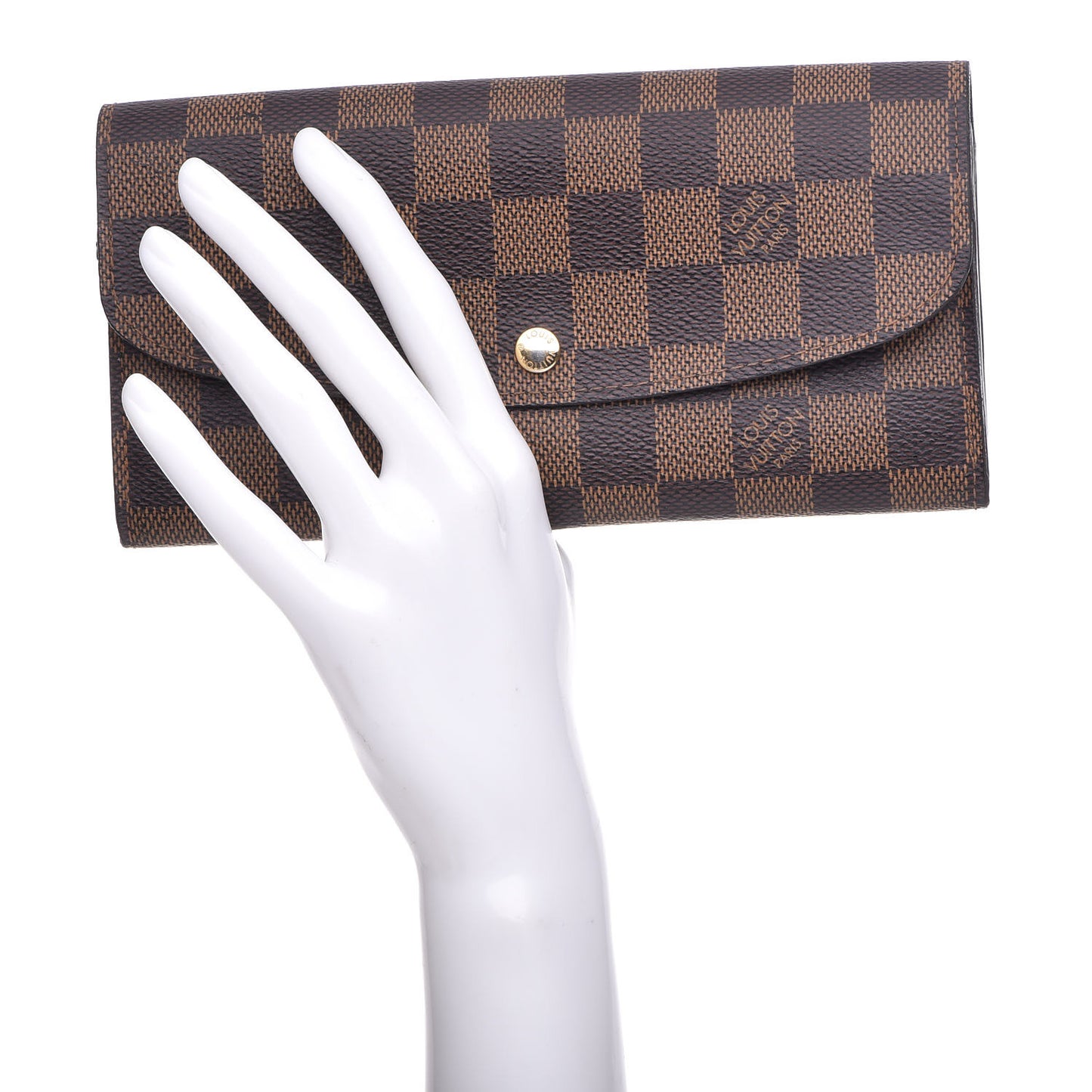 Damier Ebene Emilie Wallet