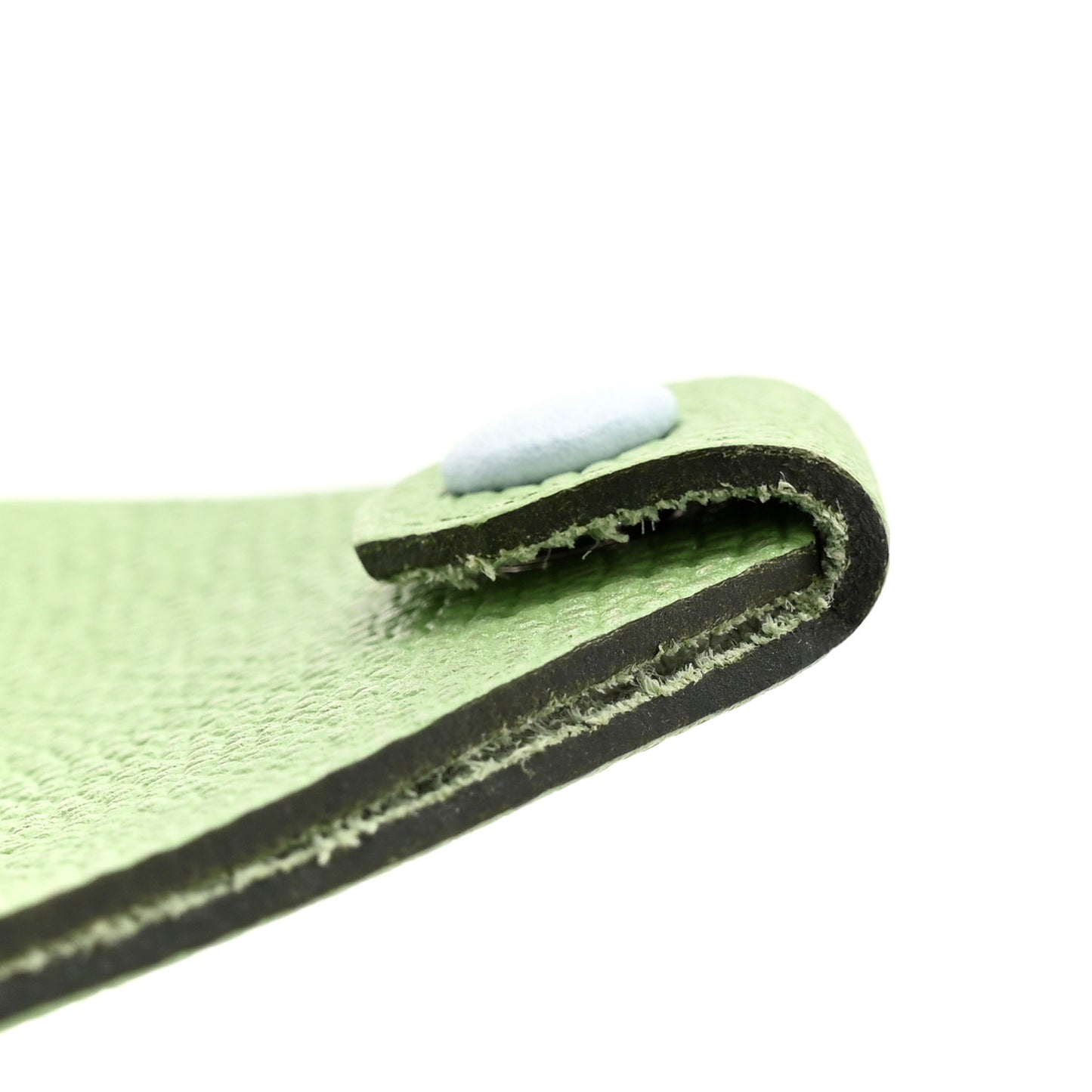Epsom Tarmac Dot PM Passport Holder Vert Criquet Bleu Brume