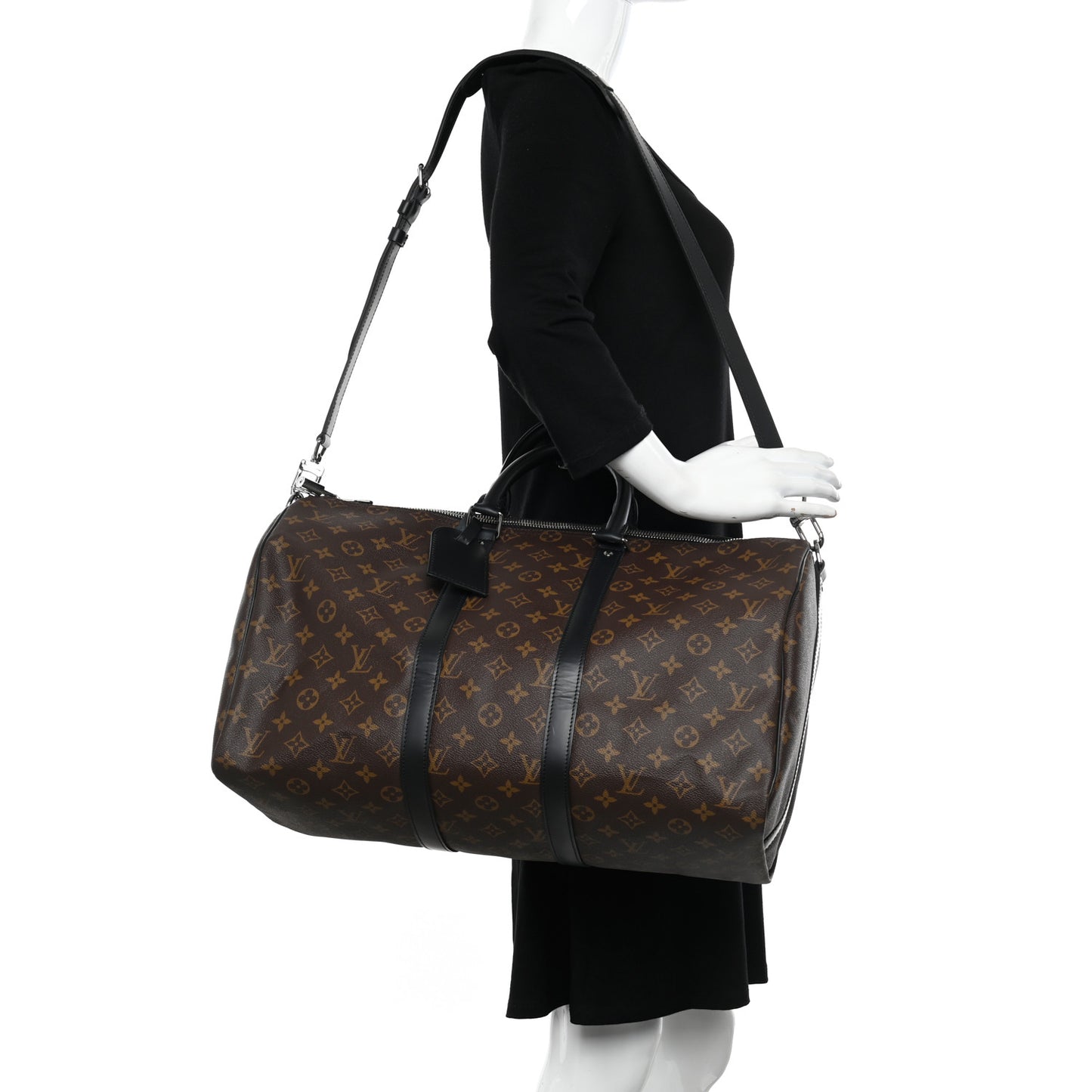 Monogram Macassar Keepall Bandouliere 45