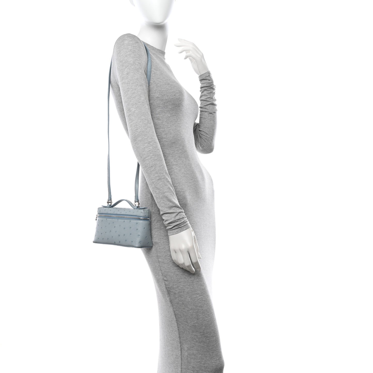 Ostrich L19 Extra Pocket Pouch Blue Celadon