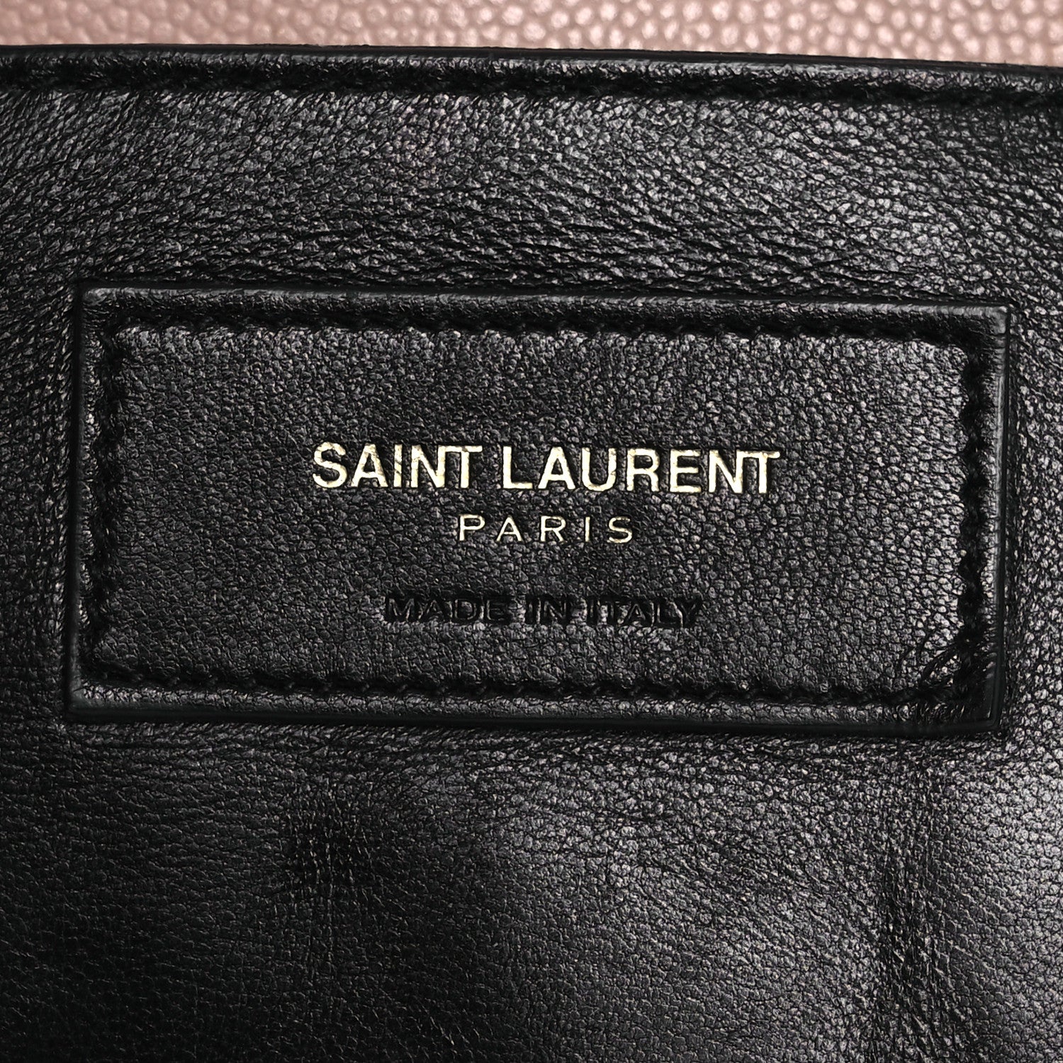 Saint Laurent Grain De Poudre Small Monogram Kate Satchel Pale Blush 7 of 19