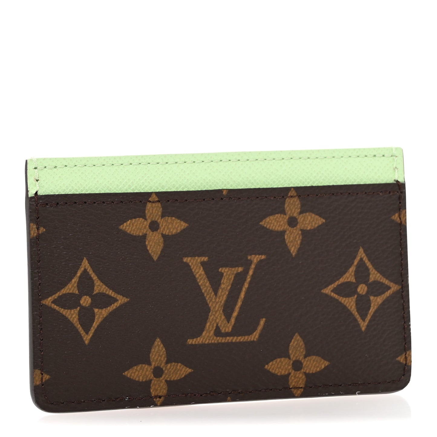 LV X TM Monogram Cherry Blossom Card Holder Sakura Brown