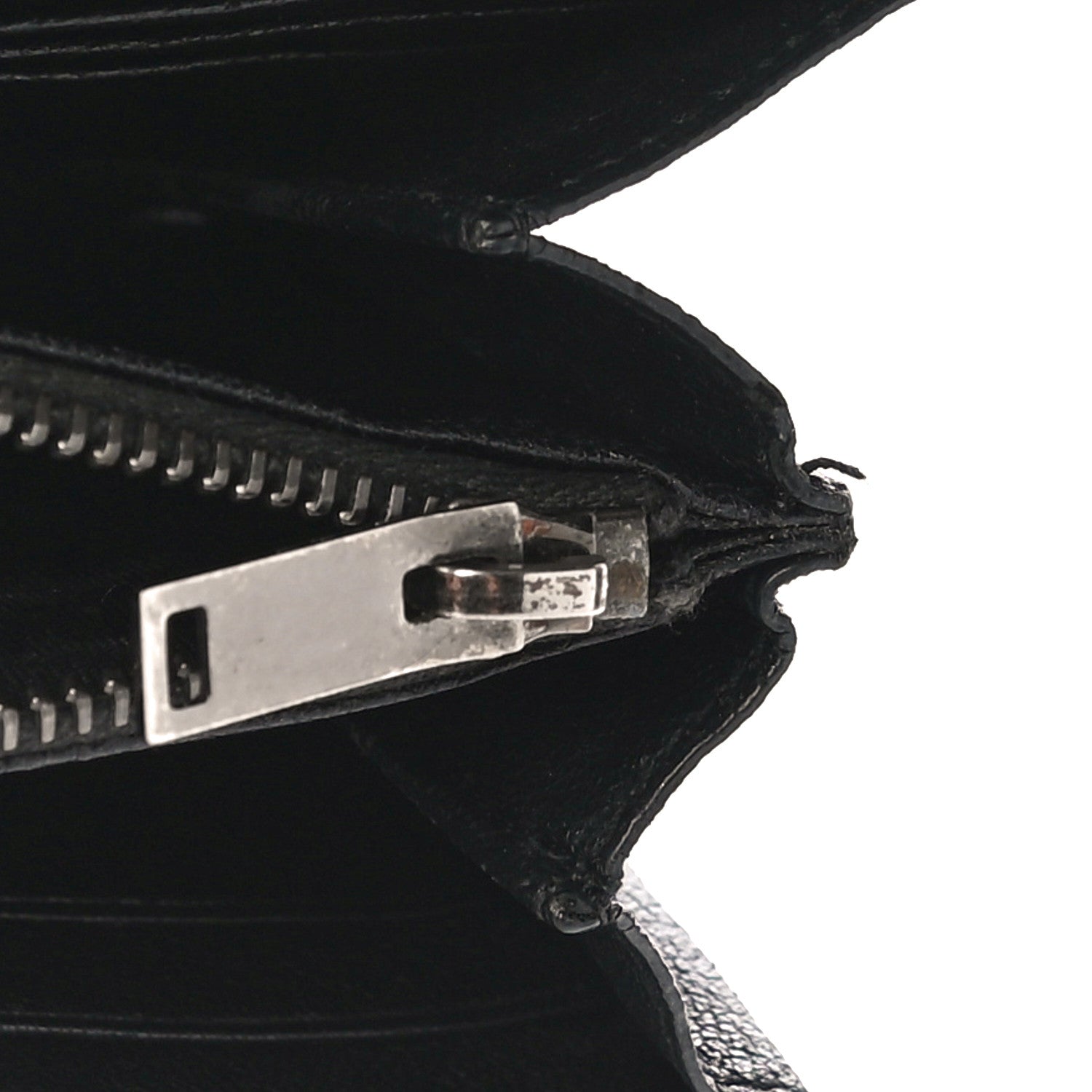 Saint Laurent Lambskin Mixed Matelasse Quilted Large Monogram Envelope Wallet Black 16 of 16