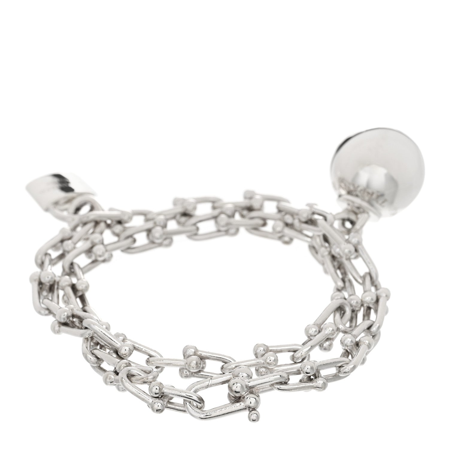 Tiffany Sterling Silver HardWear Wrap Bracelet 2 of 3