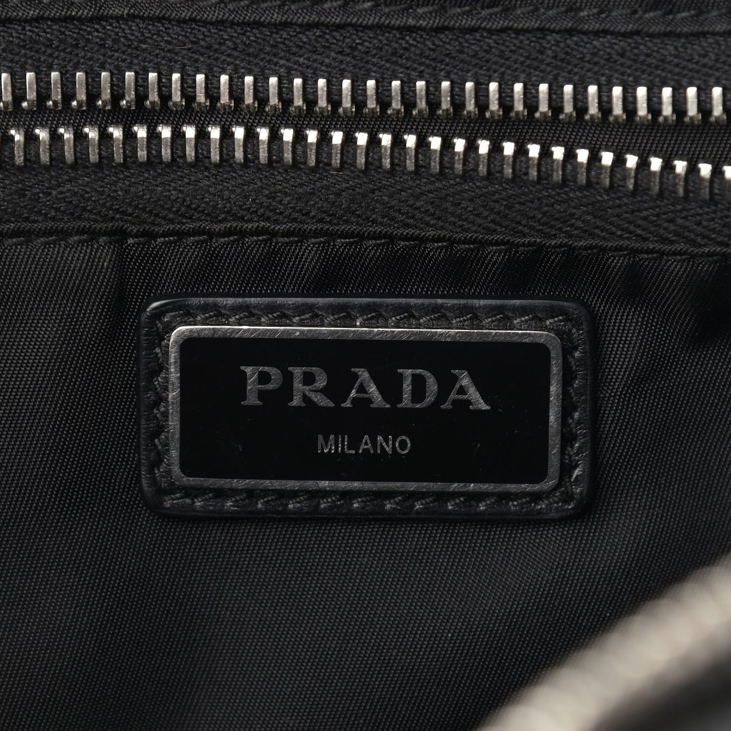 Prada Technical Nylon Backpack Black 7 of 12
