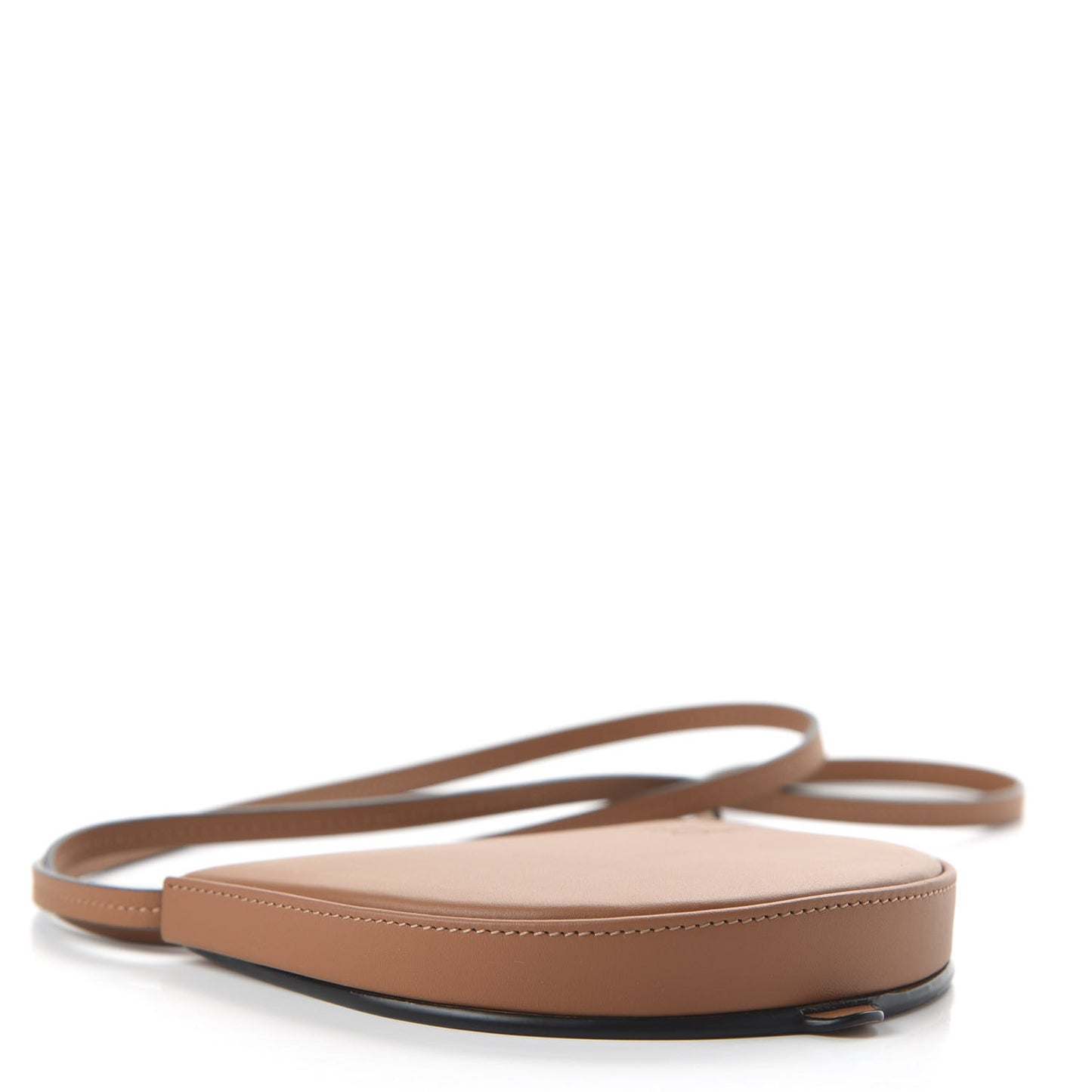 Soft Calfskin Small Heel Bag Tan
