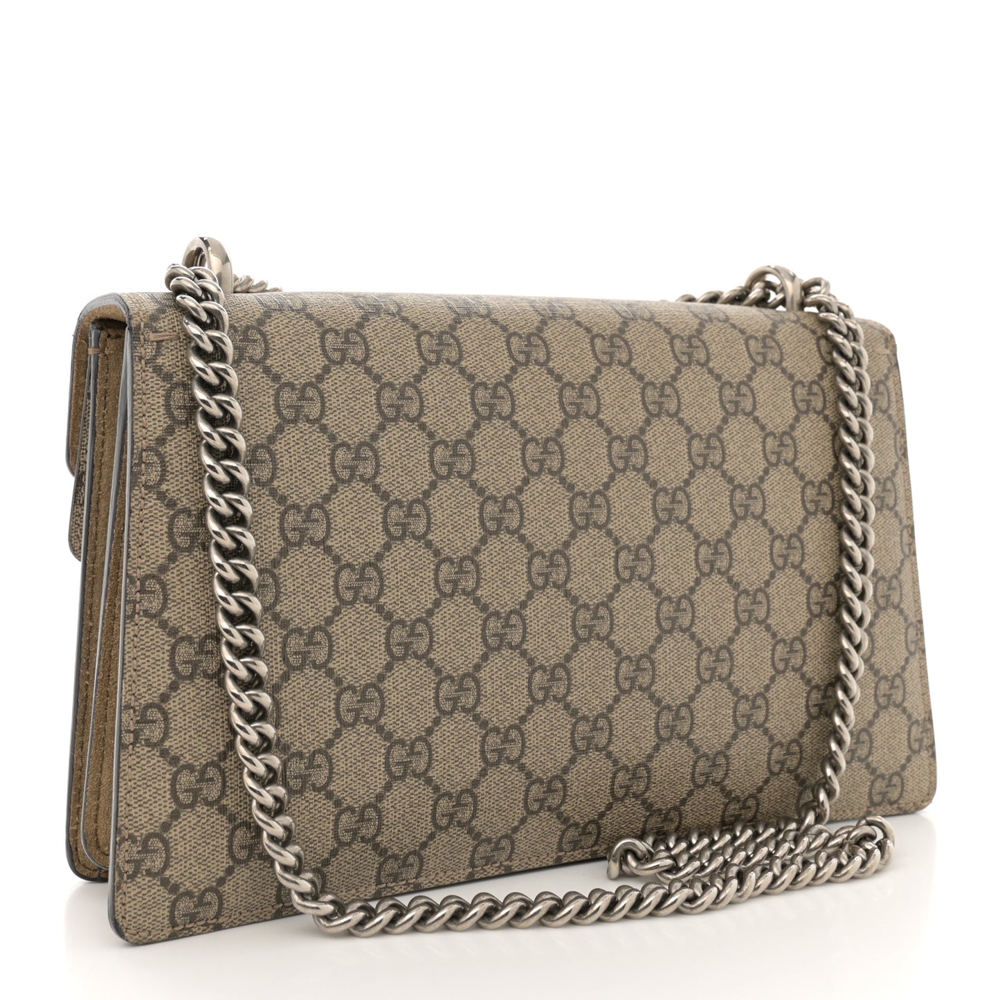 GG Supreme Monogram Small Dionysus Shoulder Bag Taupe