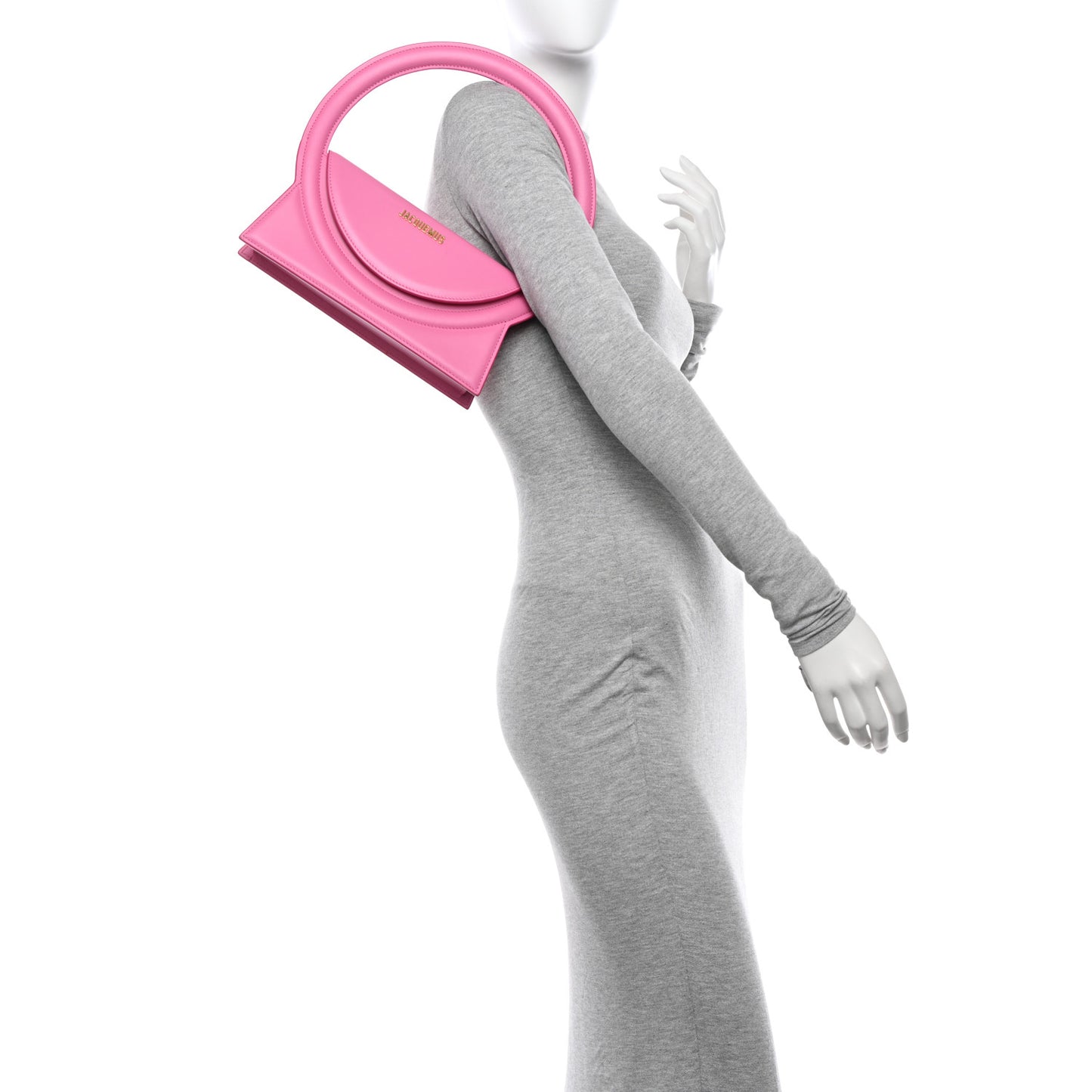 Smooth Calfskin Le Sac Rond Pink