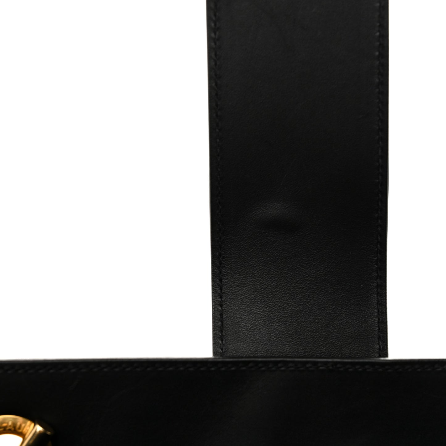 Soft Calfskin Monogram Cassandre Shopper Black