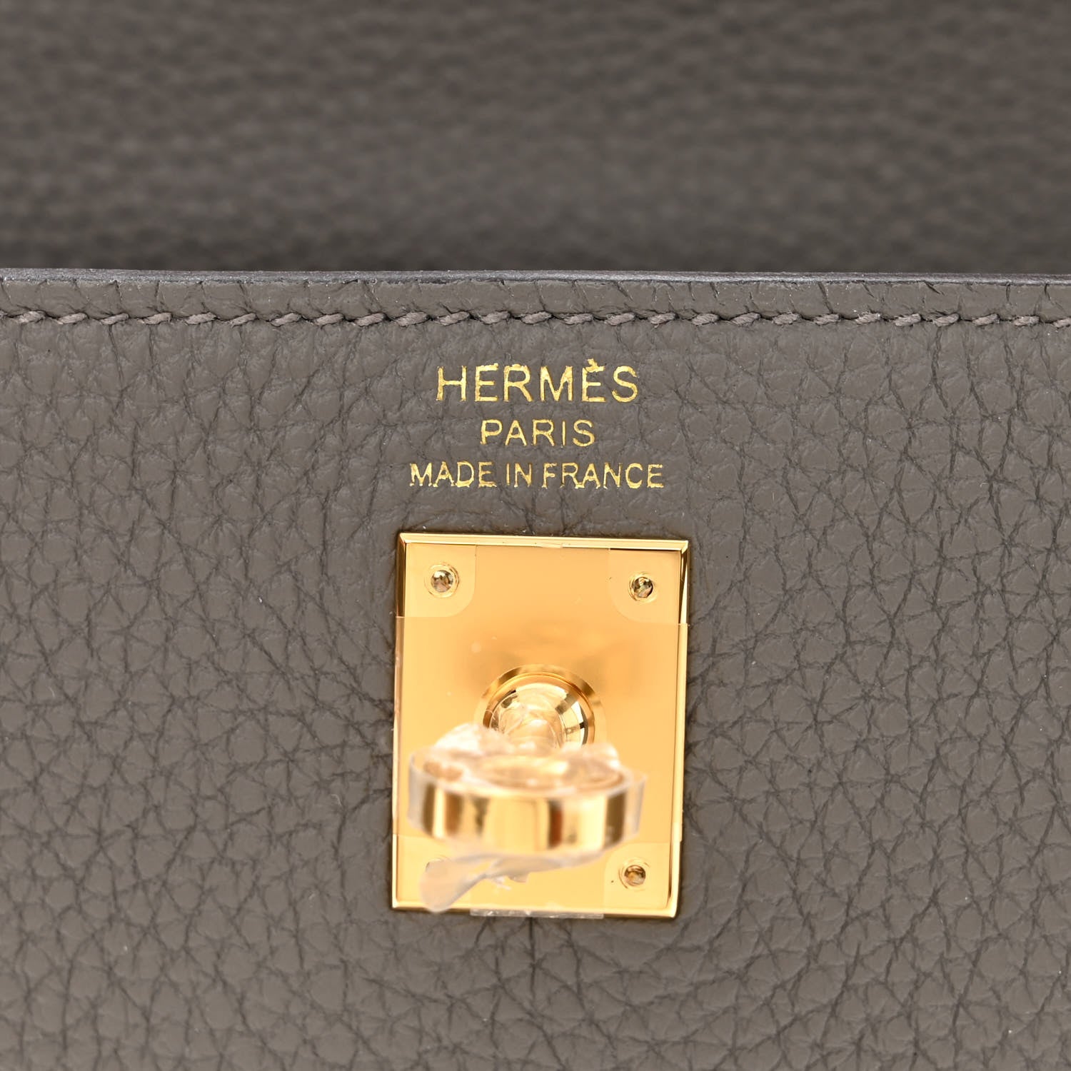 Hermes Togo Kelly Retourne 25 Gris Meyer 6 of 11