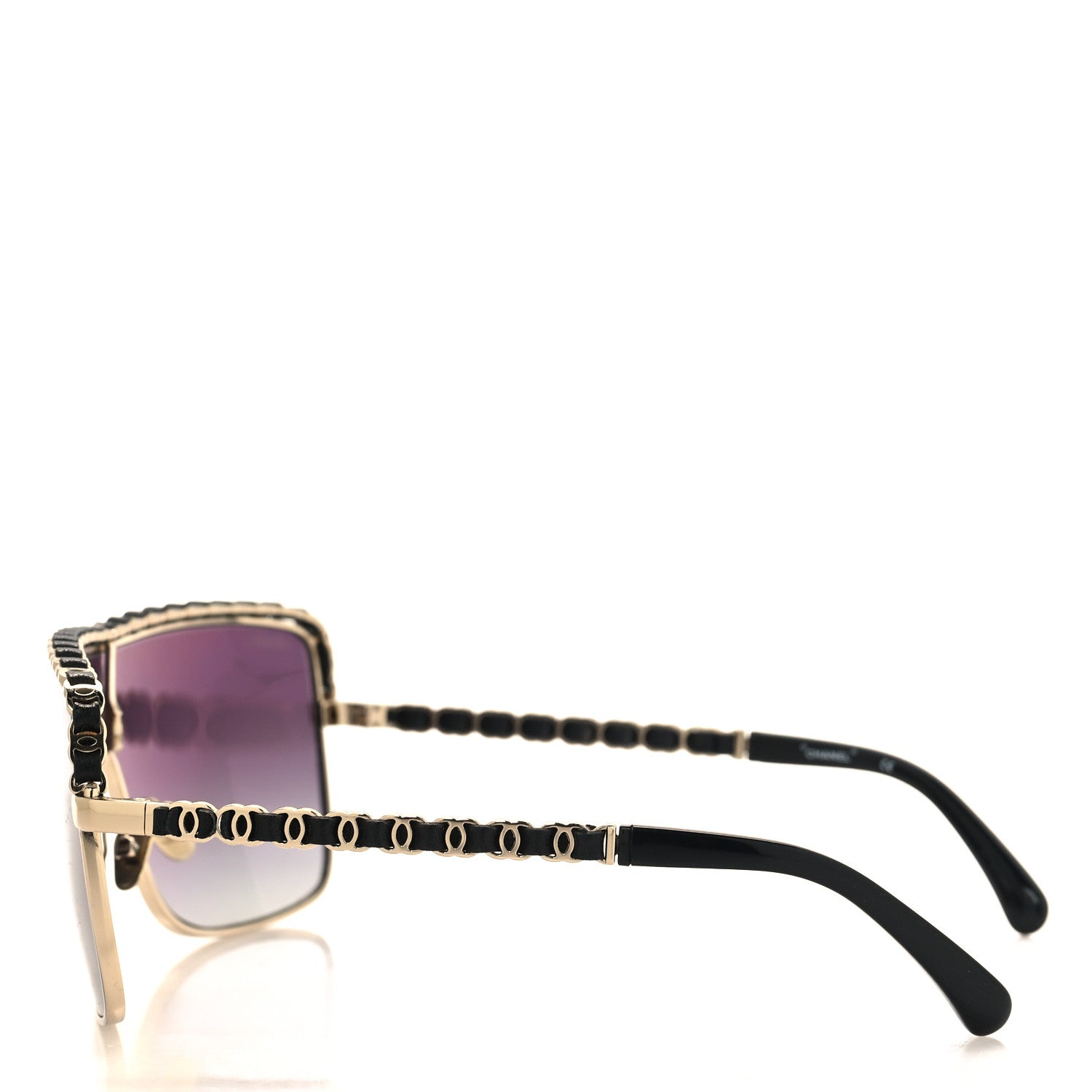 Chanel Metal Shield Sunglasses 71368 Grey 3 of 7