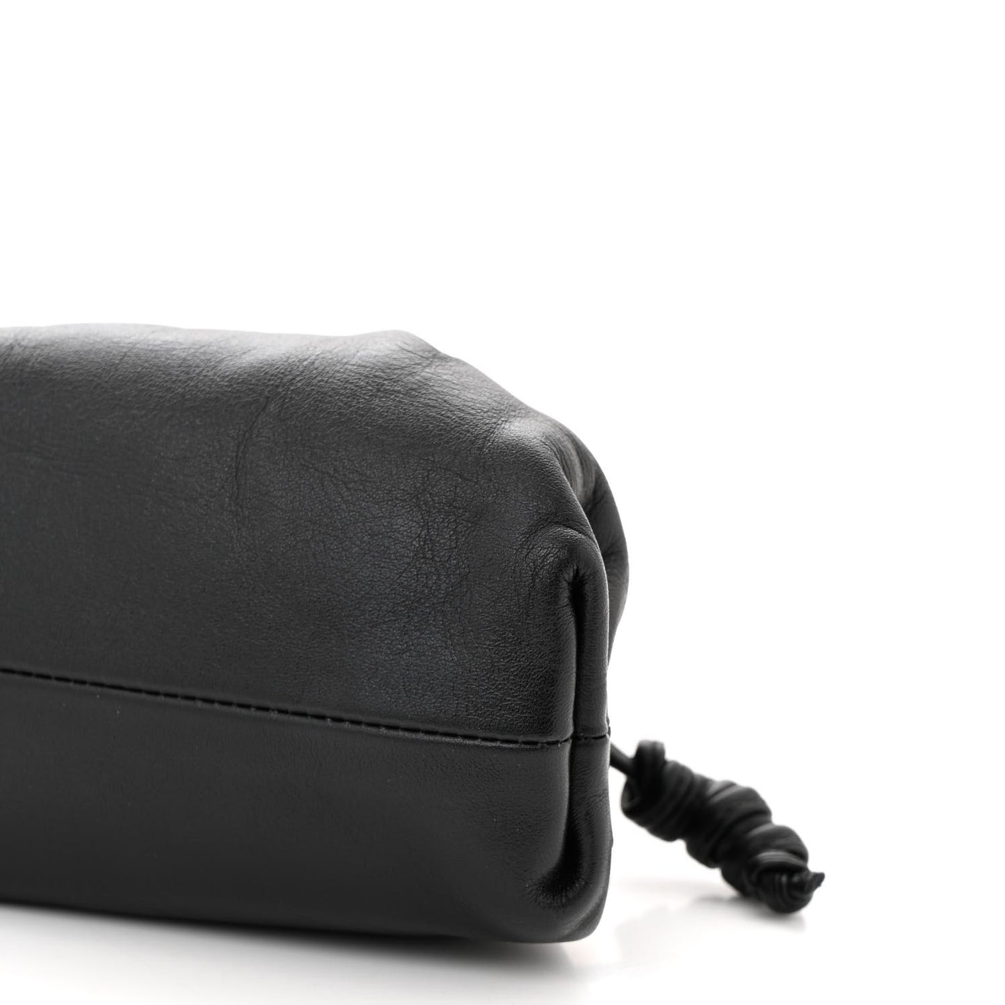 Butter Calfskin The Mini Pouch Black