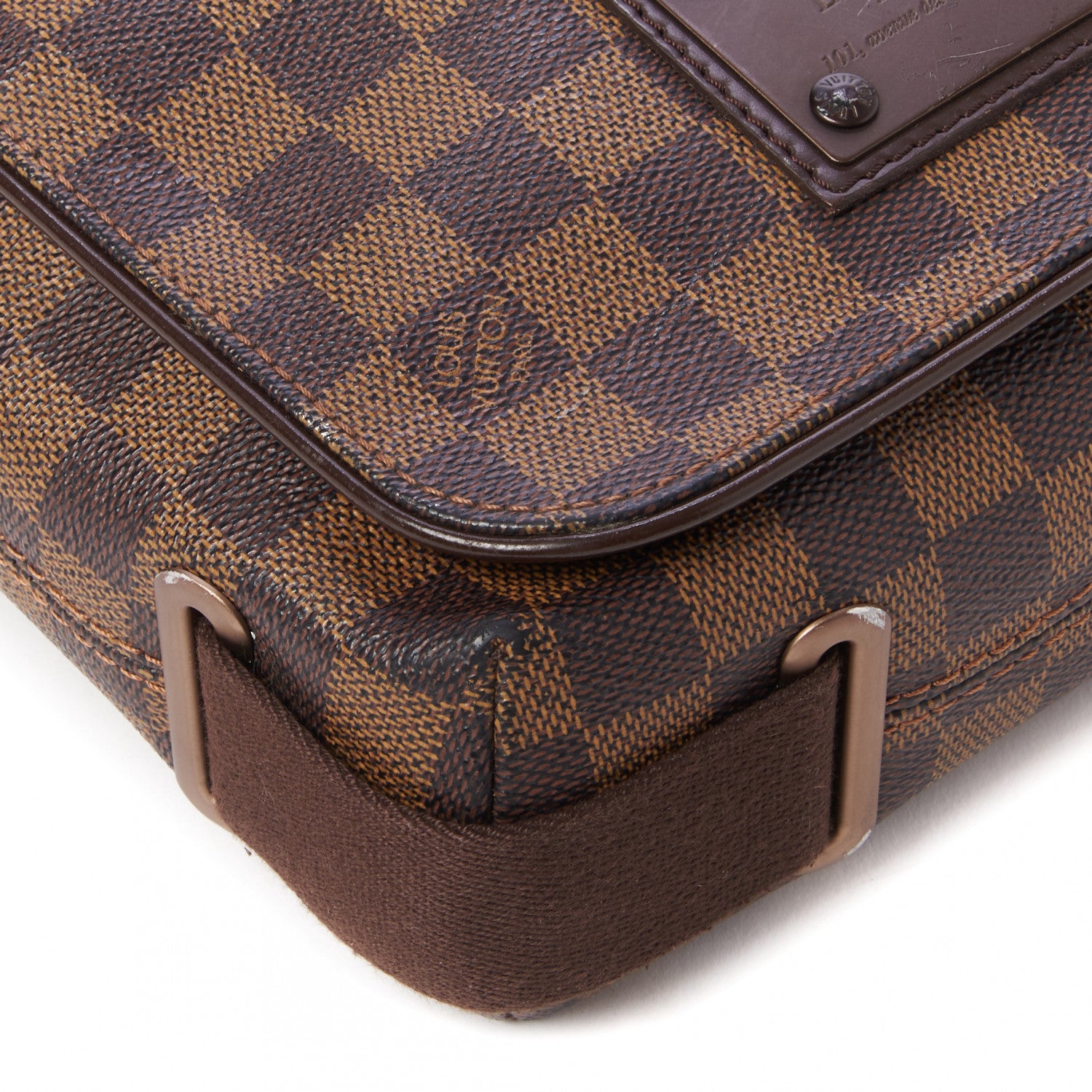 Louis Vuitton Damier Ebene Brooklyn PM 6 of 10