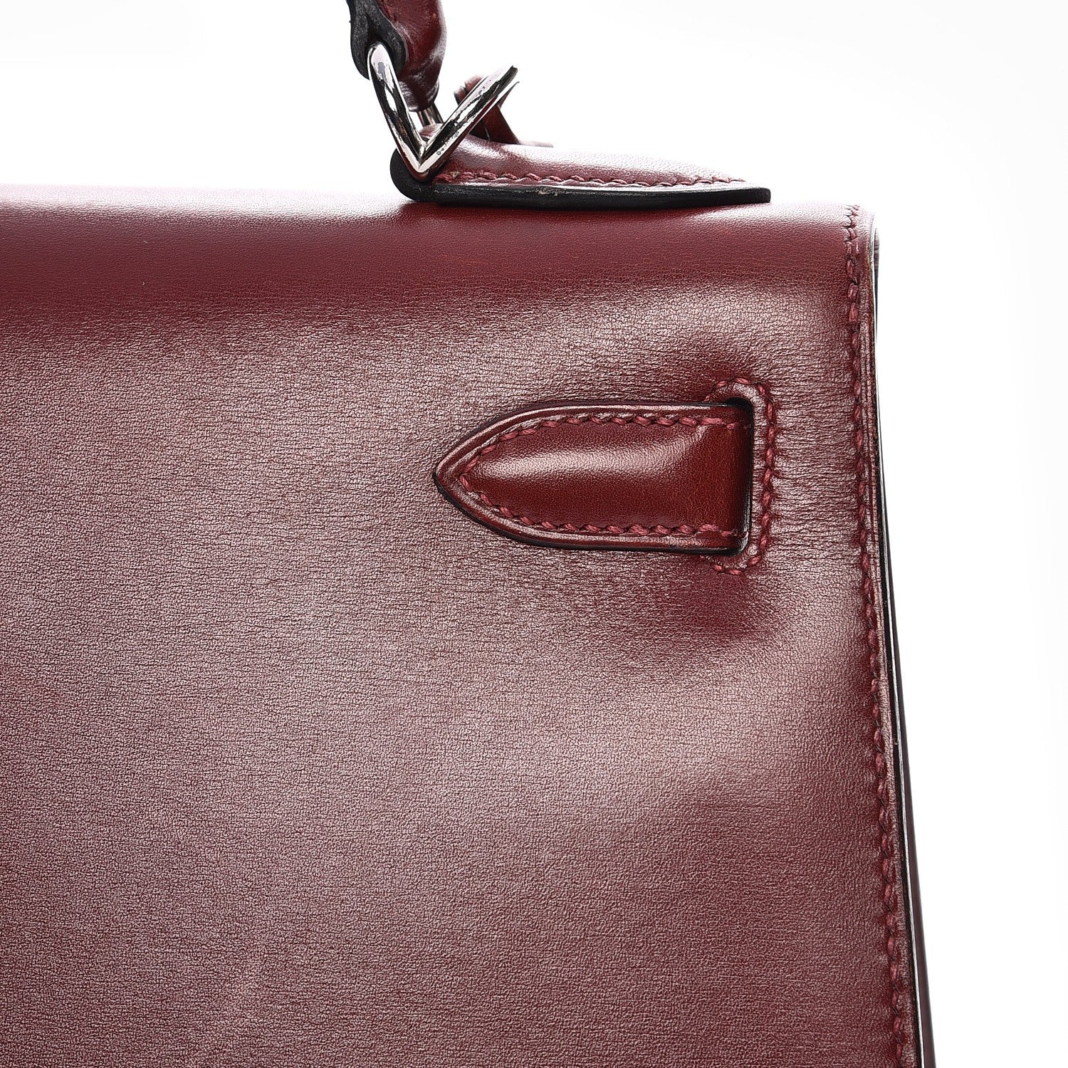 Hermes Box Kelly Sellier 28 Rouge H 22 of 39