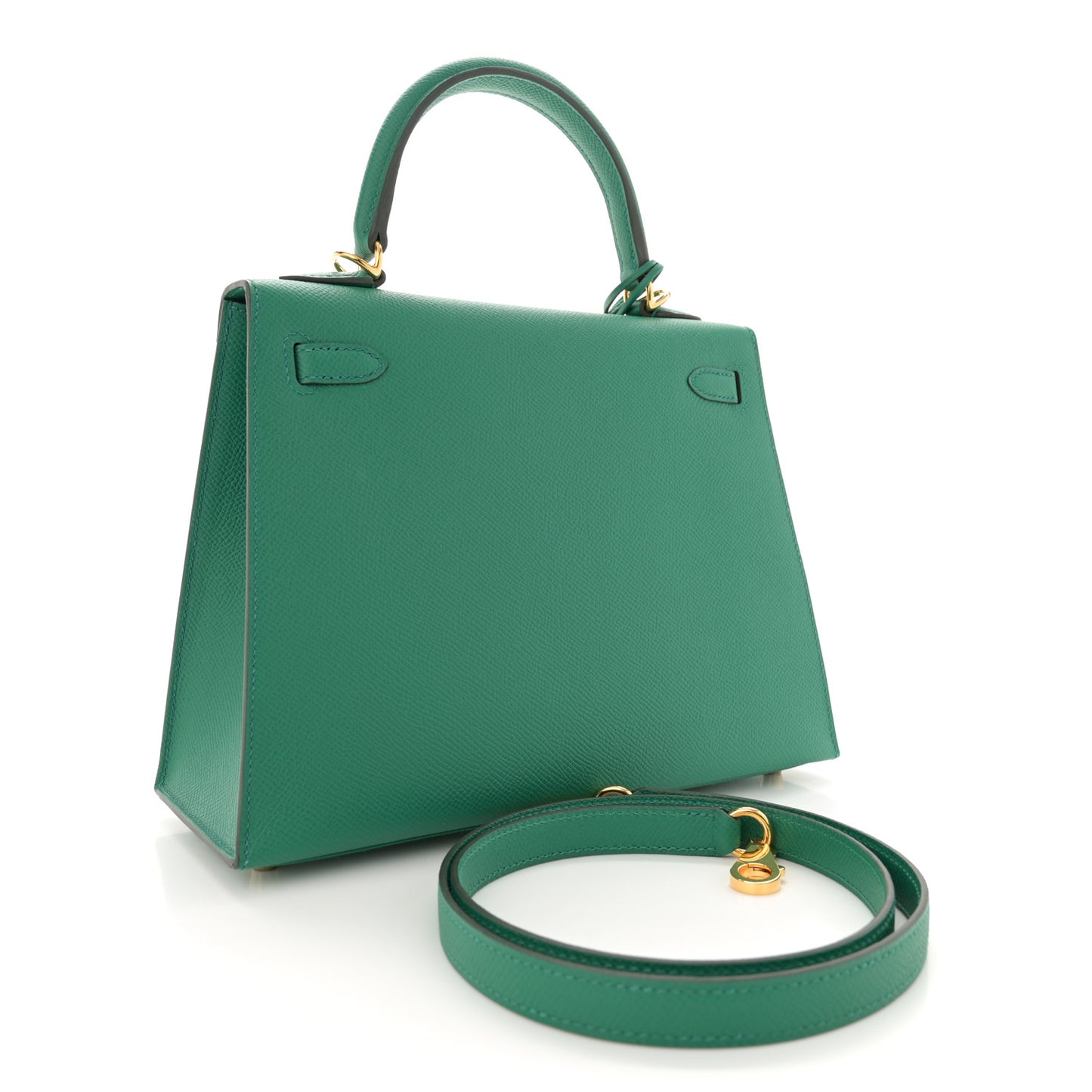 Epsom Kelly Sellier 25 Vert Vertigo